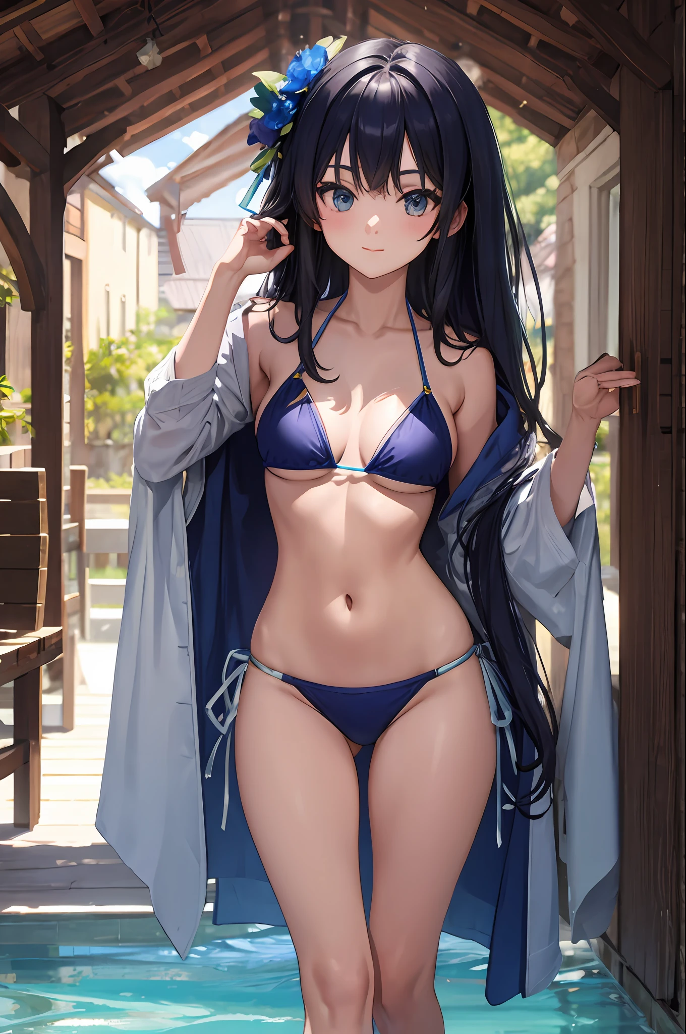 Bikini masterpieces visible