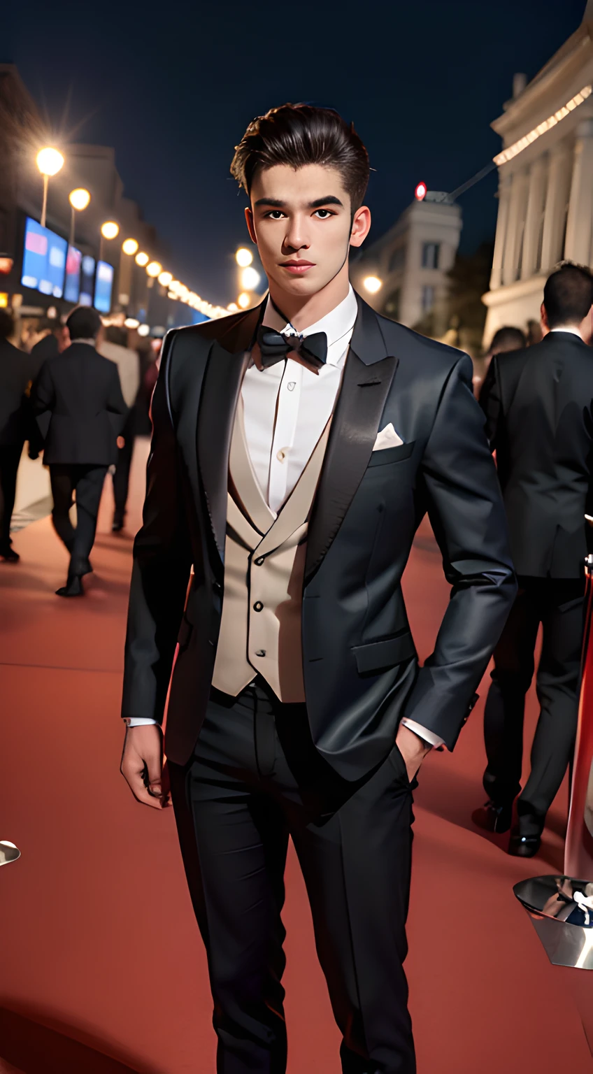 handsome muscular young man,