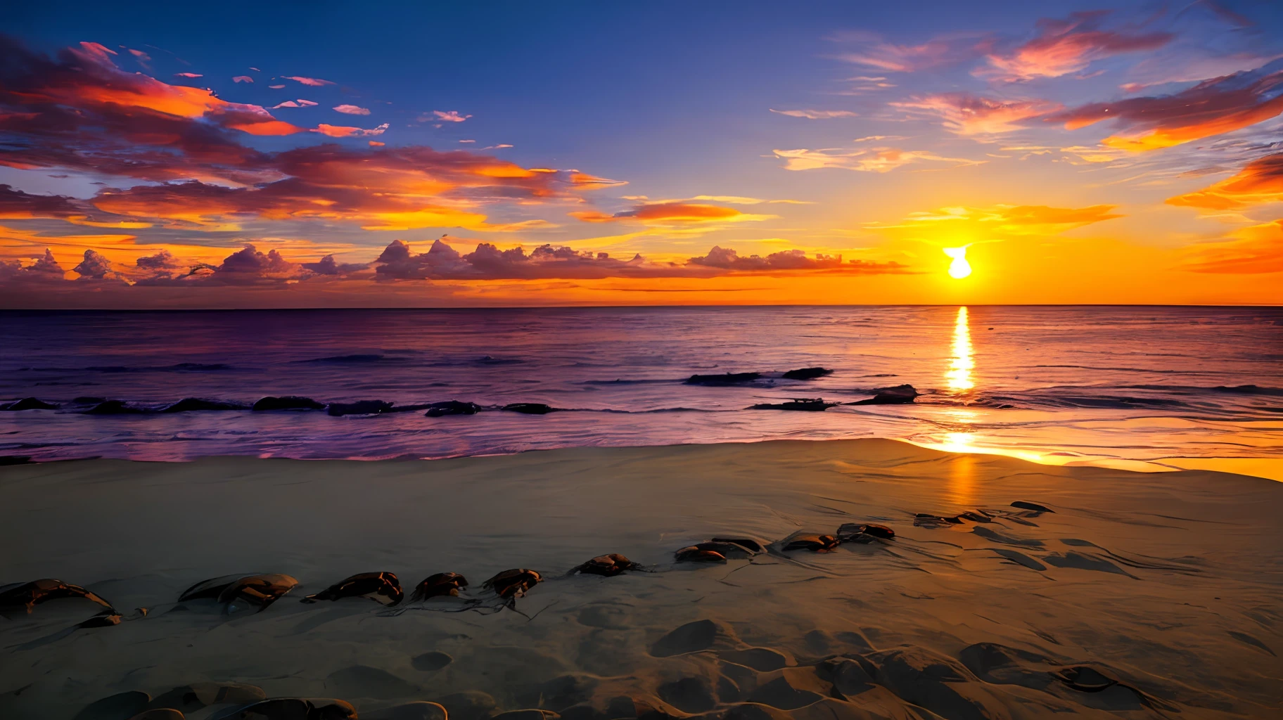 (best quality, masterpiece:1.2),ultra detailed,(photo realistic:1.4),bikini_girl,sunset_scenery_background,