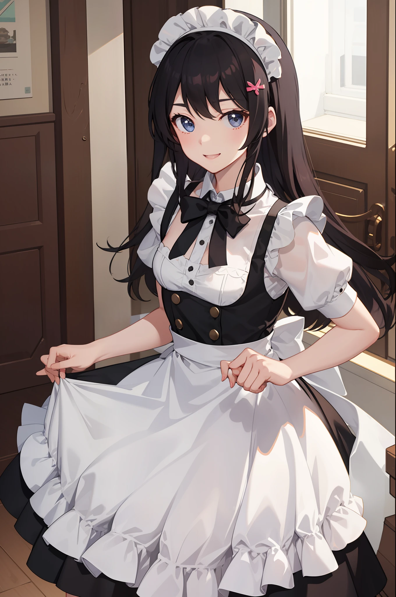 1女の子、Sorrisos、Camisa、skirt by the、(small breasts)Chilarism、The dress、aprons,,,,,,、maid,,,,,,,,、Hair Ornaments、