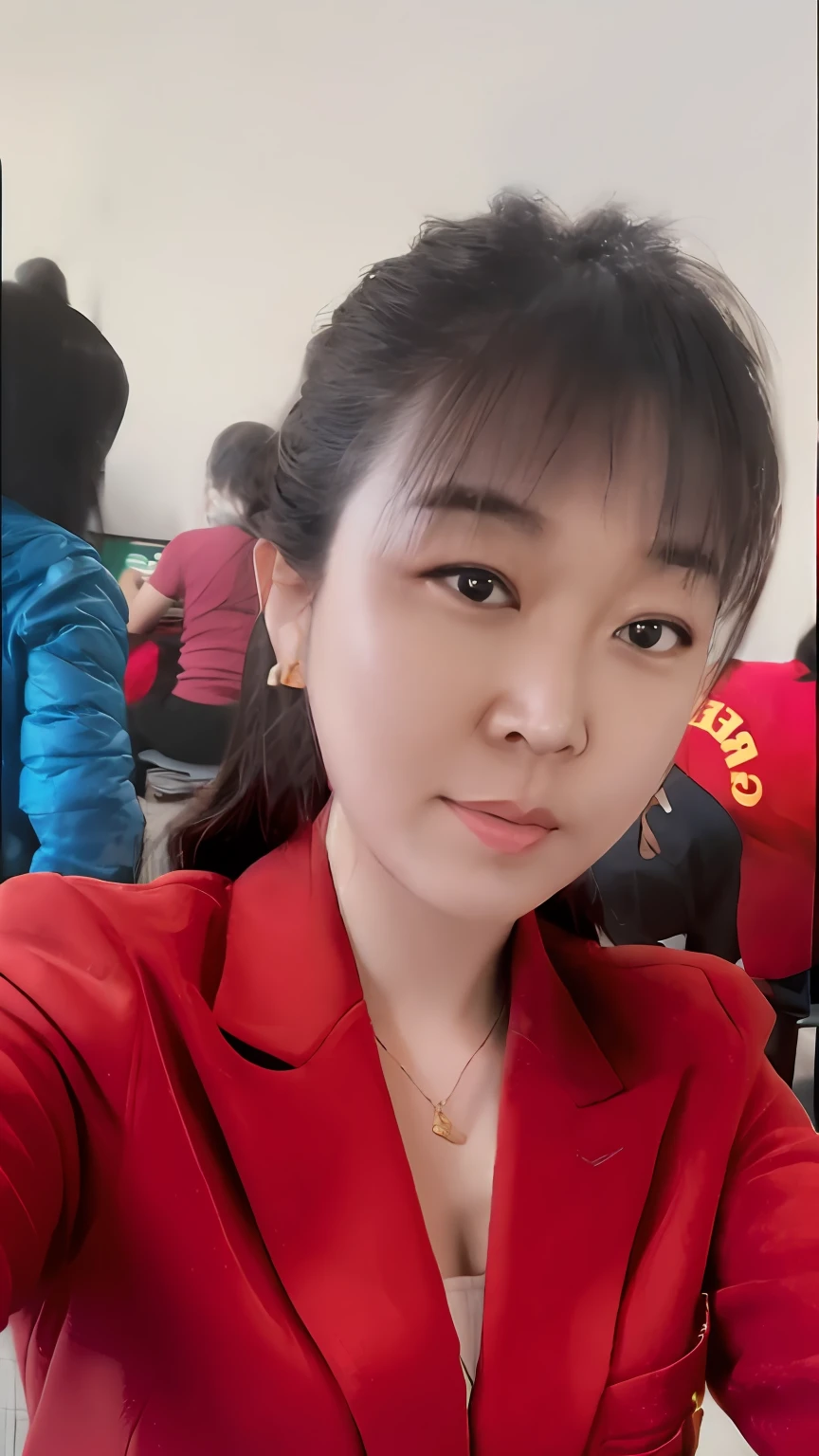 Neat red blazer