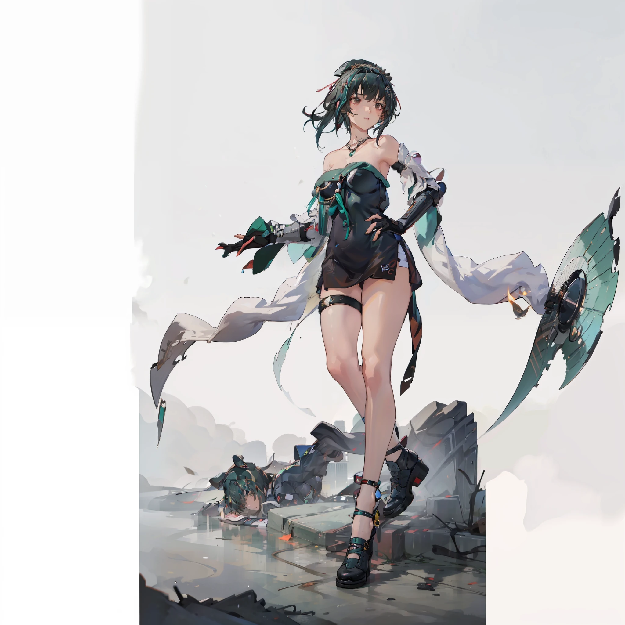 Full body picture, 1girl