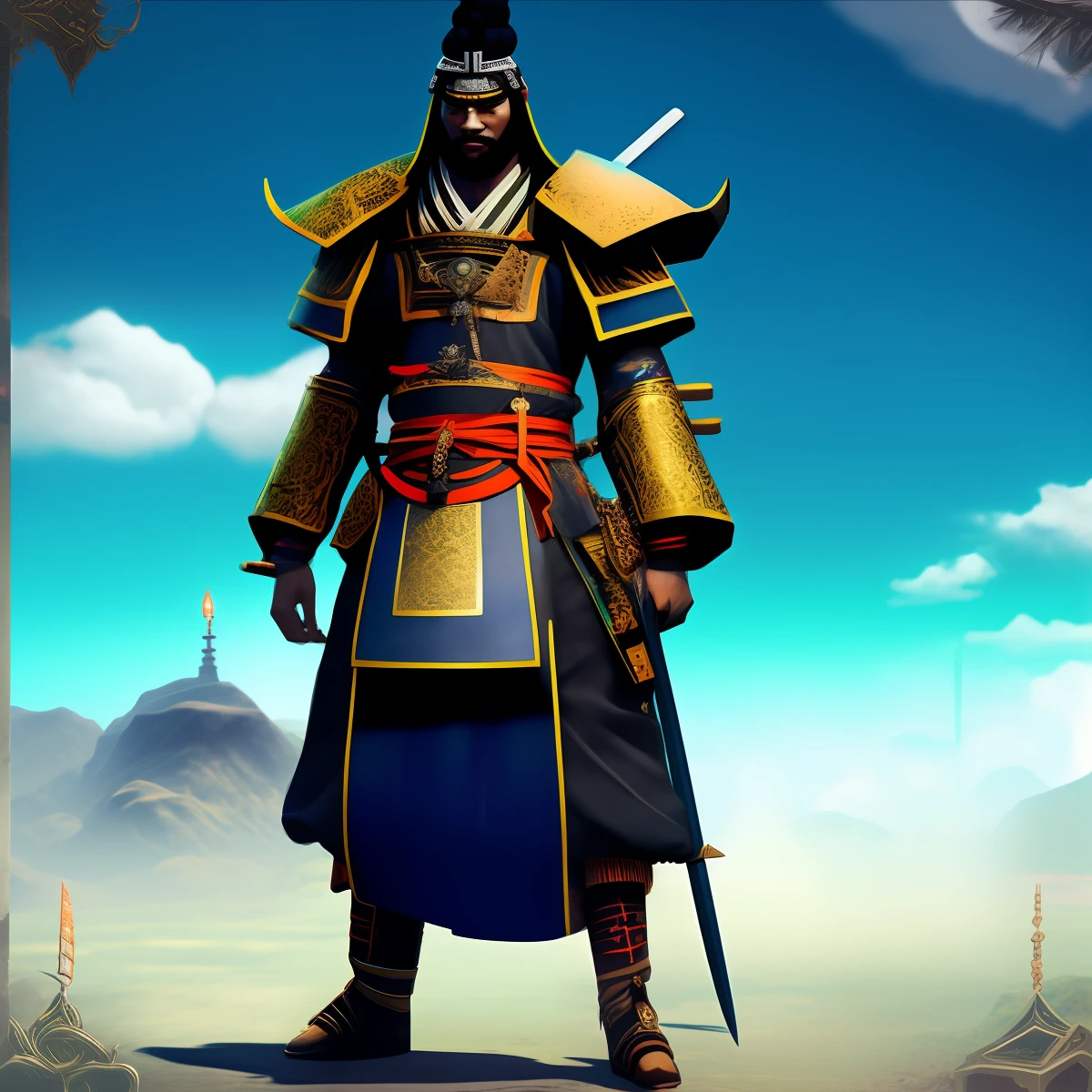 Legendary FUTURISTIC SAMURAI