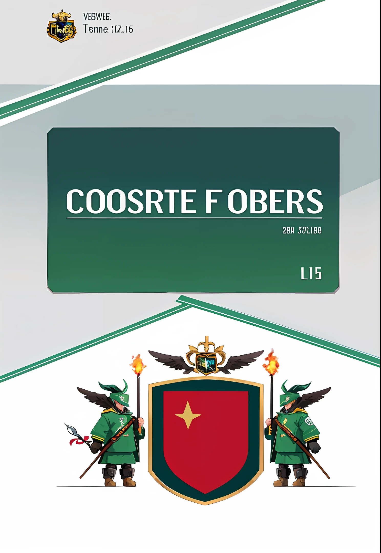Coat of arms of football team written New Venezi