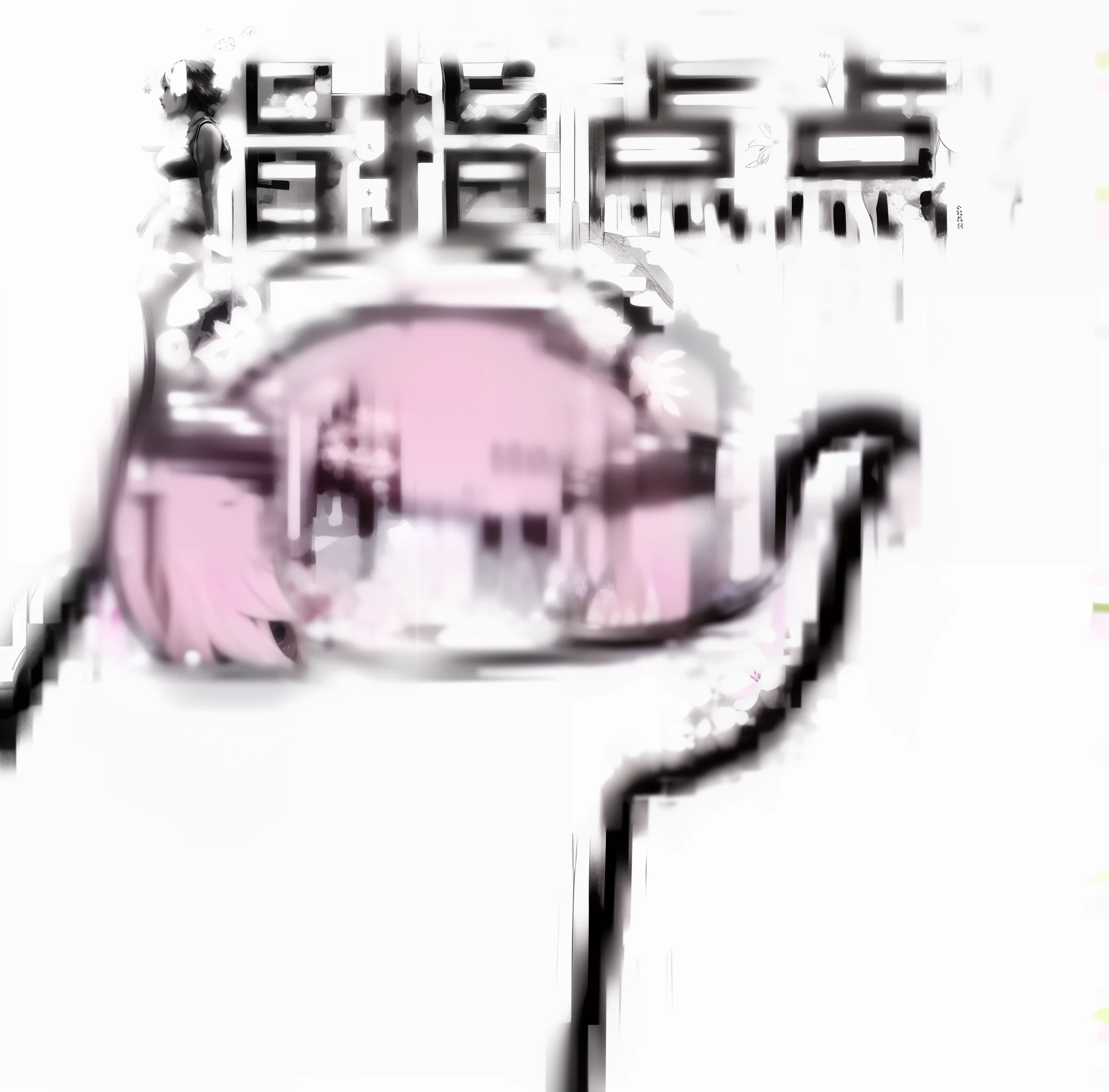 Alicia, Aimon, crystal flower, pink hair, real self, slightly fat
