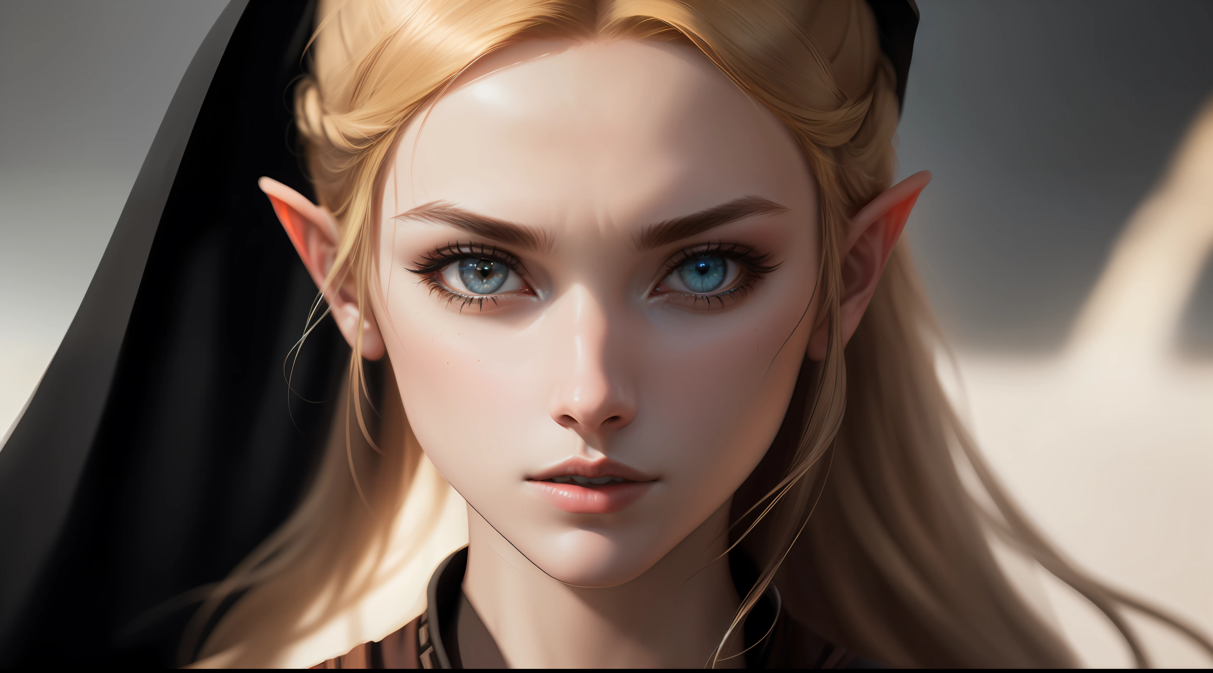 (full body), action shot, Princess Zelda as a Sith lord from STAR WARS, dark robes, symmetrical eyes, (beautifully detailed face, beautiful detailed eyes), dramatic lighting, (photo realism:1. 4), realistic, sharp focus, HD, highly detailed, intricate, photography, hyperrealism, hyperrealistic, raytracing, physics-based rendering