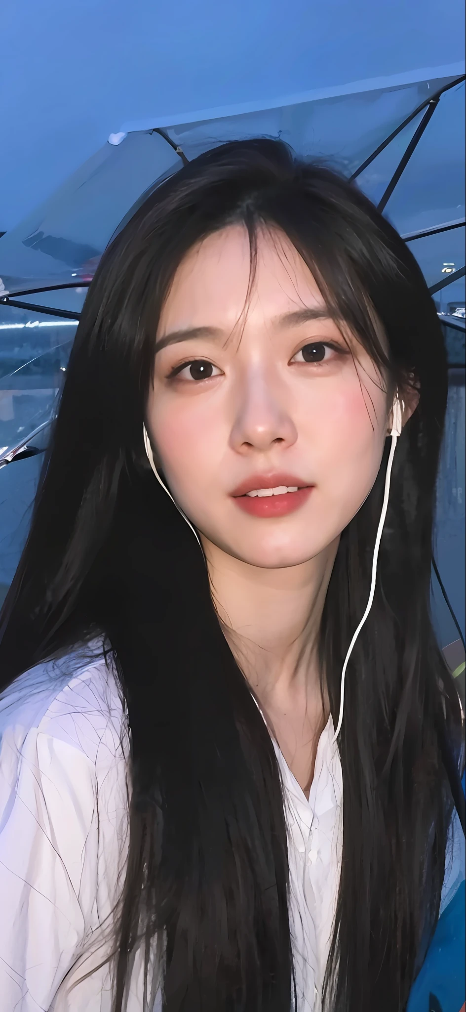 (((medium hair))), best quality, 8K, HDR, highres, absurdres:1.2, blurry background, bokeh:1.2, Photography, (RAW photo:1.2), (photorealistic:1.4), (masterpiece:1.3), (intricate details:1.2), 1girl, solo, japanese girl, delicate, beautiful detailed, (detailed eyes), (detailed facial features), petite, (((small breasts))), skin tight, (looking_at_viewer), from_front, (skinny), (best quality:1.4), (ultra highres:1.2), cinema light, (extreme detailed illustration), (lipgloss, best quality, ultra highres, depth of field, caustics, Broad lighting, natural shading, 85mm, f/1.4, ISO 200, 1/160s:0.75),1girl, solo, (((blue vest))) smile, school uniform, necklace,