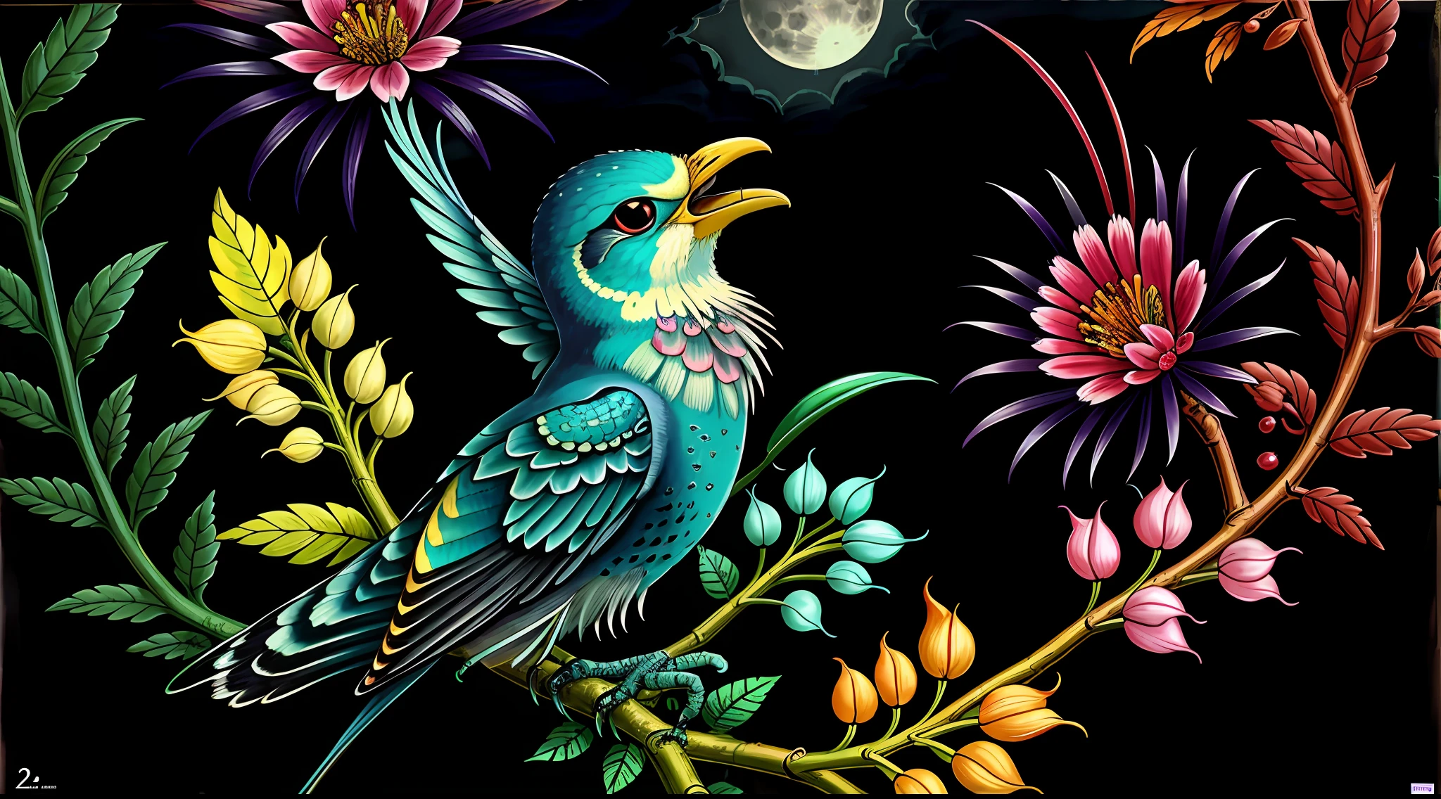 (Masterpiece: 1.2, high quality), (pixels: 1.4), (Song dynasty strokes: 1.4) (wide-angle lens, panorama: 1.2), (panoramic lens: 0.95), (panoramic lens, macro lens: 1.25), dynamic angle, perspective, high point, masterpiece, best quality, 8k, crazy details, complex details, super detail, super high quality, early spring willow leaves, often with rain and hate clouds, face like peach blossom March, implying amorous moon. The slender waist is curled, the restrained swallow lazy warbler is lazy, the sandalwood mouth is light, and the butterfly chaos that tempts the bees crazy. Enchanting jade, beautiful jade fragrance, tense shots (the sky glows red, visual impact, gives the poster a dynamic and visually striking look: 1.2), close-up, (analog lens, macro lens: 1.25), colorful colorful transparent smooth stones: 1.5, ultra-realistic and complex, body makeover, glowing tattoos, surreal tattoos, highly realistic and complex, tattoo art, detailed neon tattoos
