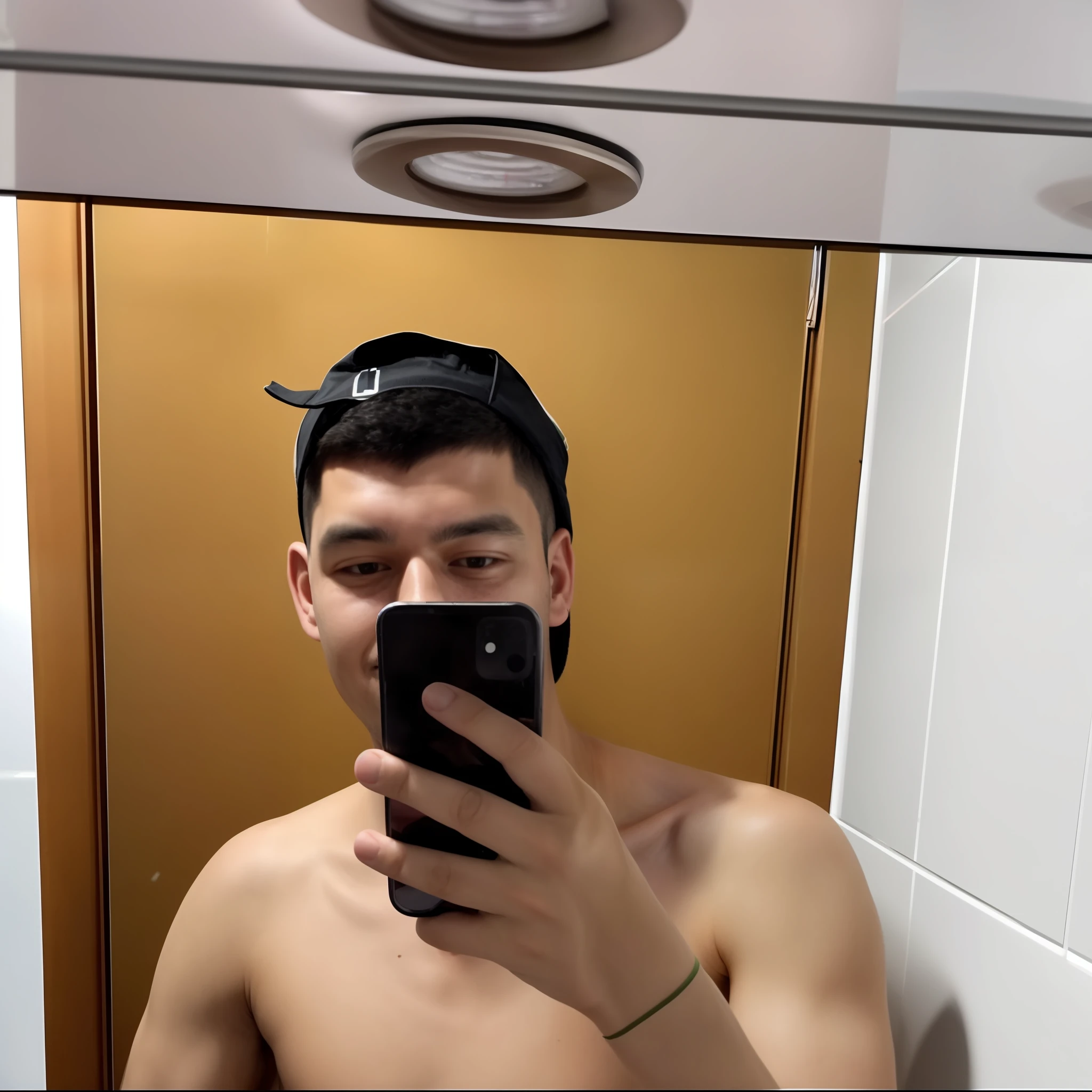 there is a man taking a selfie in the mirror, 18 years, 2 2 years, 21 years, 2 3 years, frontal photo, 1 6 years, 2 4 years, 2 7 years, 2 8 years, 2 0 years, 20 years, 2 5 years, 25 years, realistic features, healed body