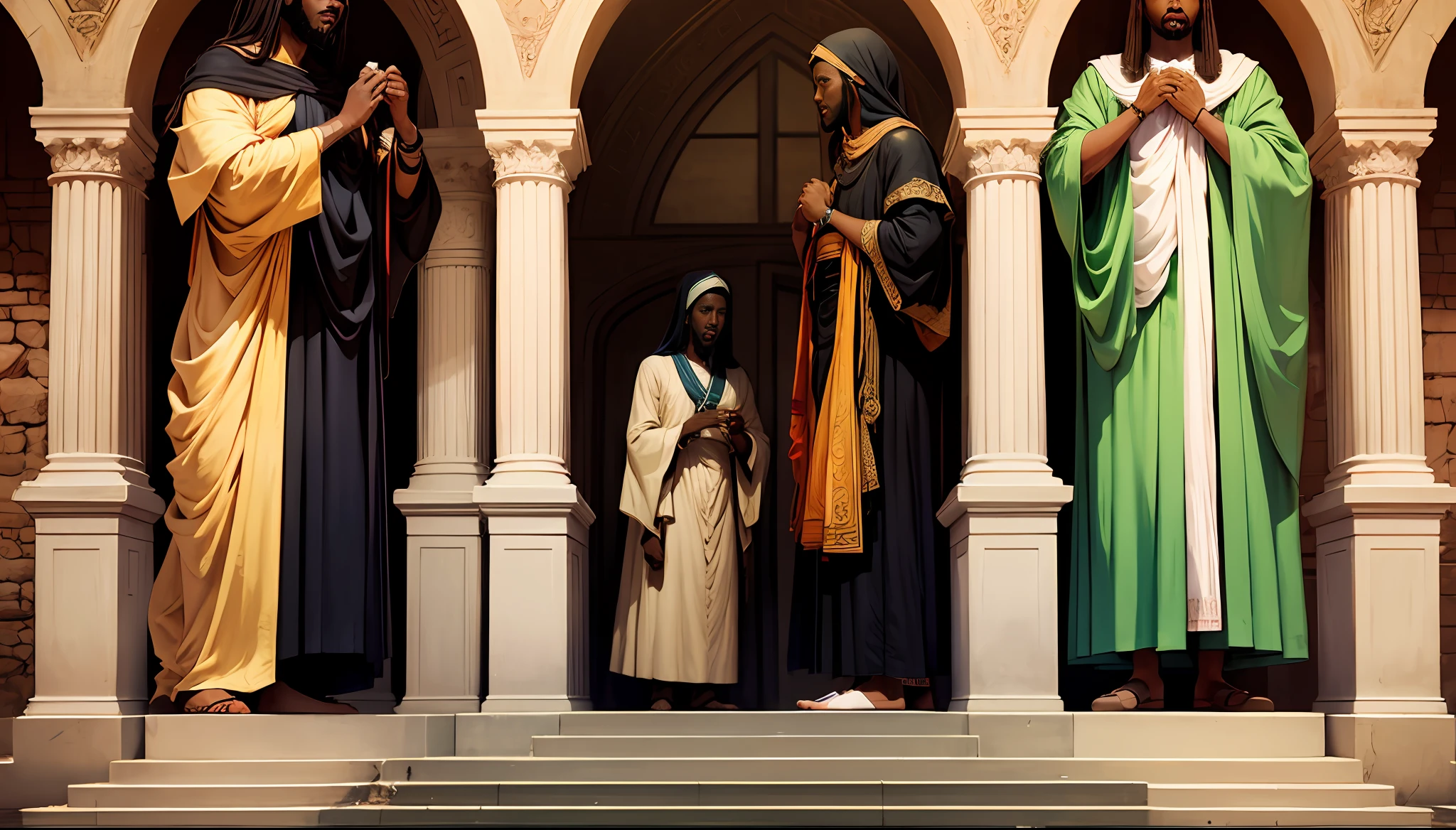 Imagine black Jesus in Africa being loved and worshipped