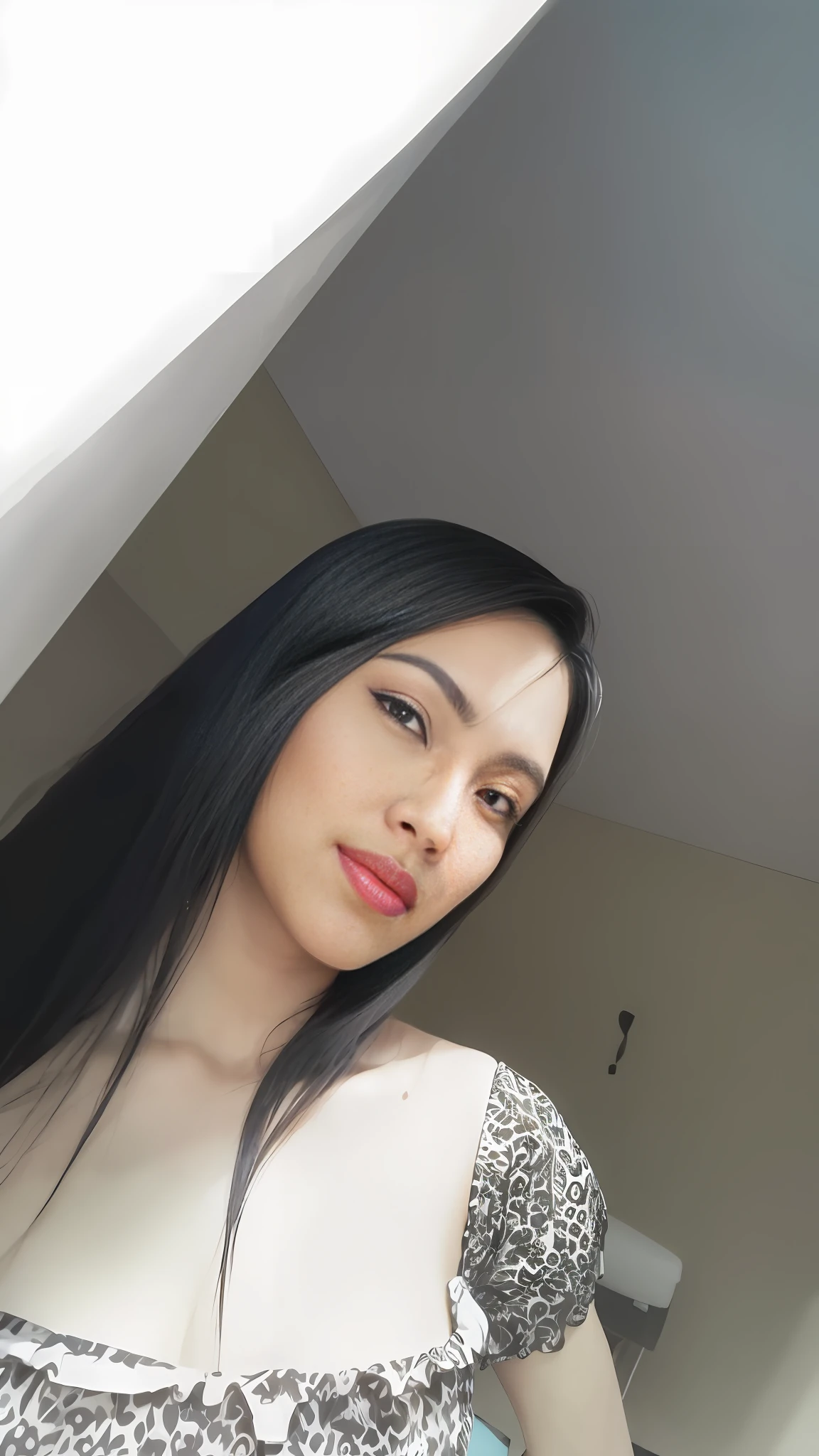 there is a woman that is taking a selfie in a mirror, ayahausca, 3 0 years old woman, 30 years old woman, 18 years old, 2 , 2 3 years old old, 2 2 yearsears old, 21 yemale with long beautiful mexican woman