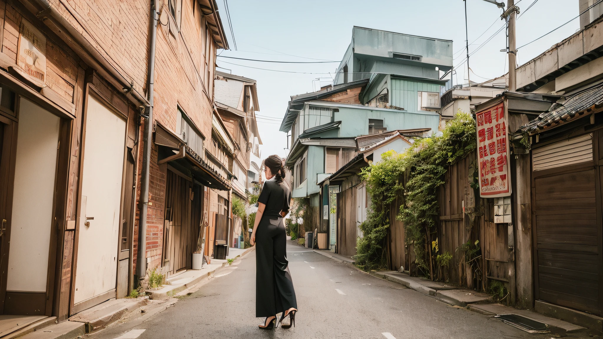 There is a little girl standing on the sidewalk、..', eyes wearing a hat, toddler, embarrassed, on a sunny day, embarrassed, 2 years old, sunny day, stupid, crying and reaching out with arms, very sunny, bright sunny day, mischievous expression, palm on face, small child