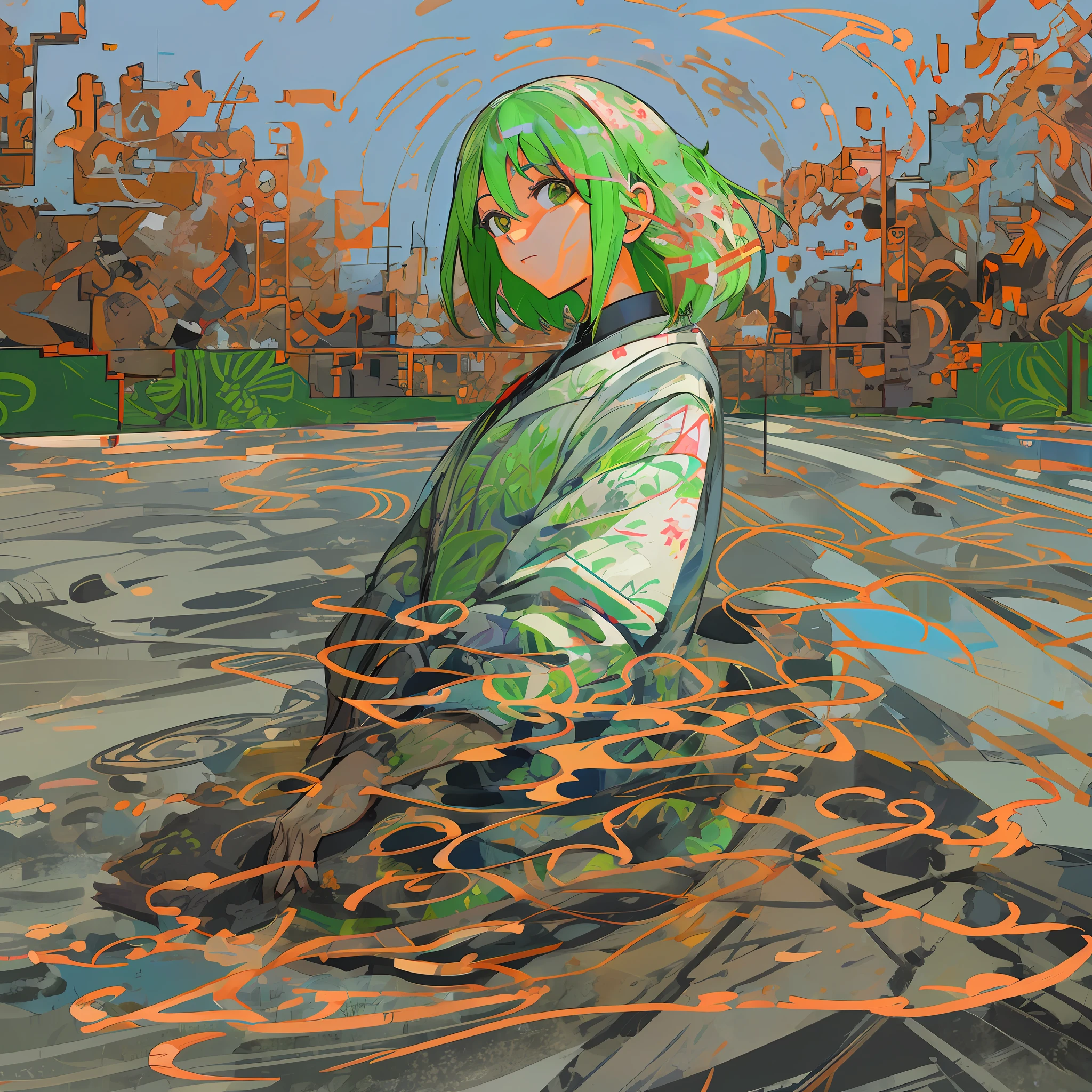 1girl,floral print, (yellow print chinese shirt),(green print long skirt),full body, short hair, outdoors, park, lawn, flowers,trees, sunshine,lake Negative prompt: ng_deepnegative_v1_75t, (badhandv4:1.3), (worst quality:2), (low quality:2), (normal quality:2),lowres, bad anatomy, bad hands, ((monochrome)), ((grayscale)) ,watermark Steps: 40, ENSD: 31337, Size: 2048x4096, Seed: 1642974698, Model: majicmixSombre_v20, Sampler: DPM++ 2M Karras, CFG scale: 8, Clip skip: 2, Mask blur: 4, Model hash: 5c9a81db7a, Denoising strength: 0.35, Ultimate SD upscale padding: ??, Ultimate SD upscale upscaler: R-ESRGAN 4x+, Ultimate SD upscale mask_blur: 16, Ultimate SD upscale tile_width: 921, Ultimate SD upscale tile_height: 1842 --auto --s2