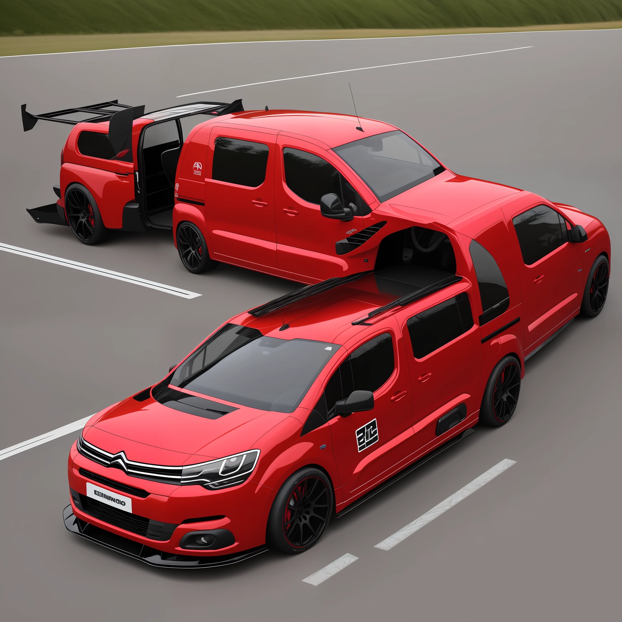 Citroen berlingo tuning supercar formula 1