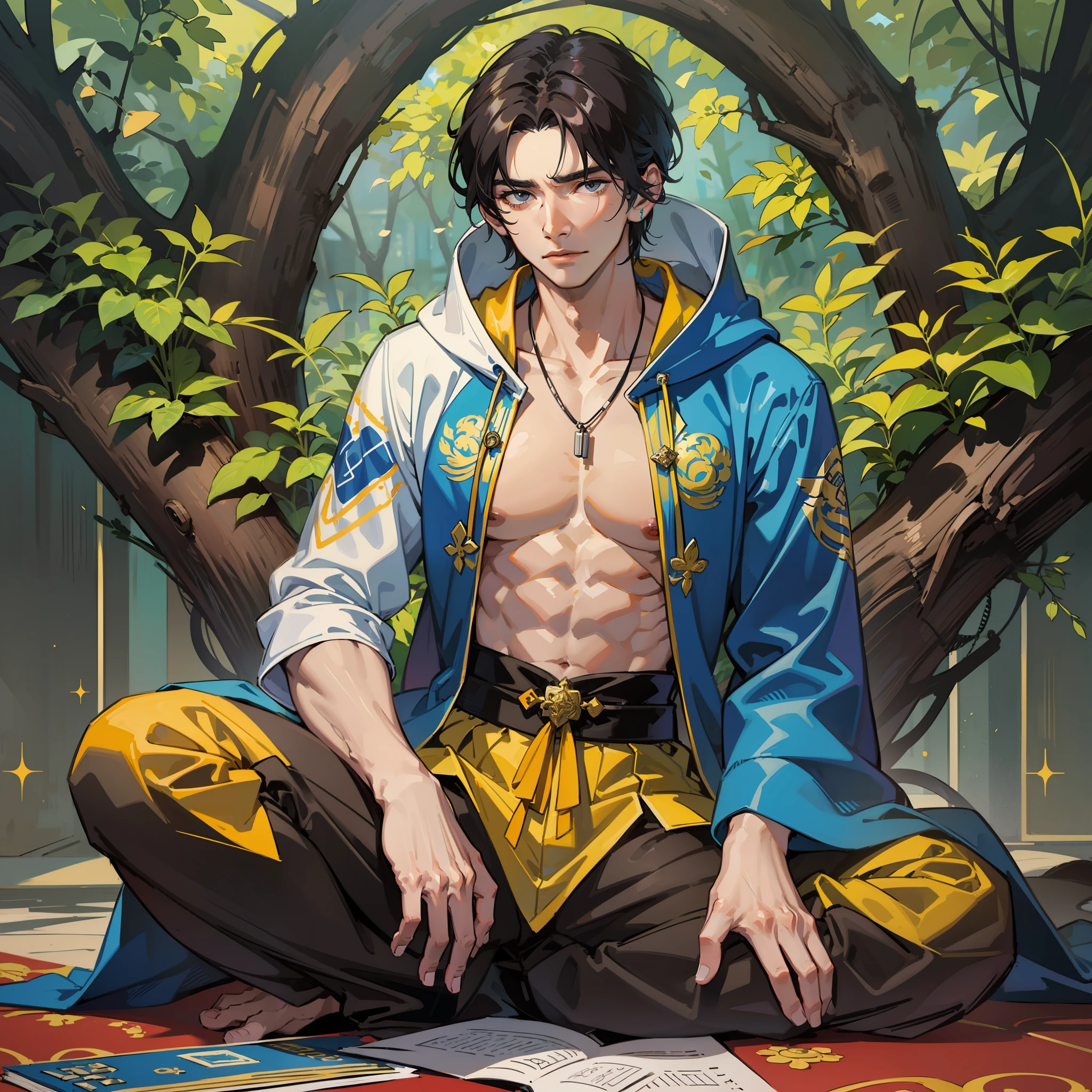 Cantonese, handsome, cool face, masculine face