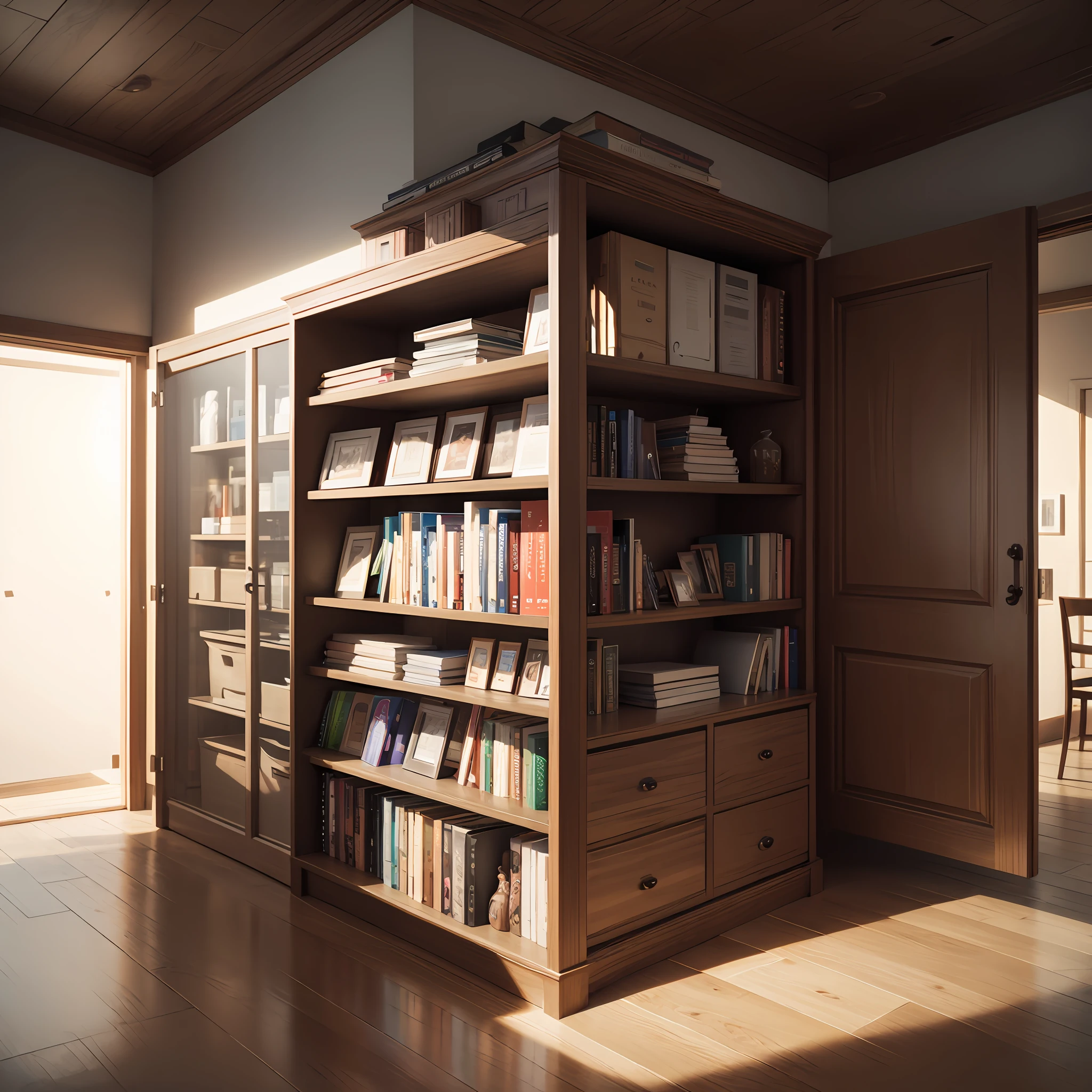 Realistic Full shelves 8k --auto