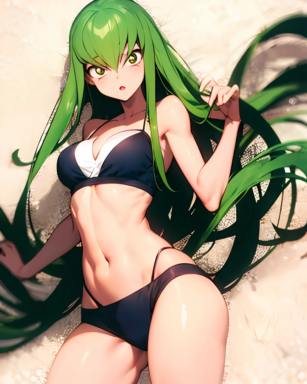 Froppy in a bikini