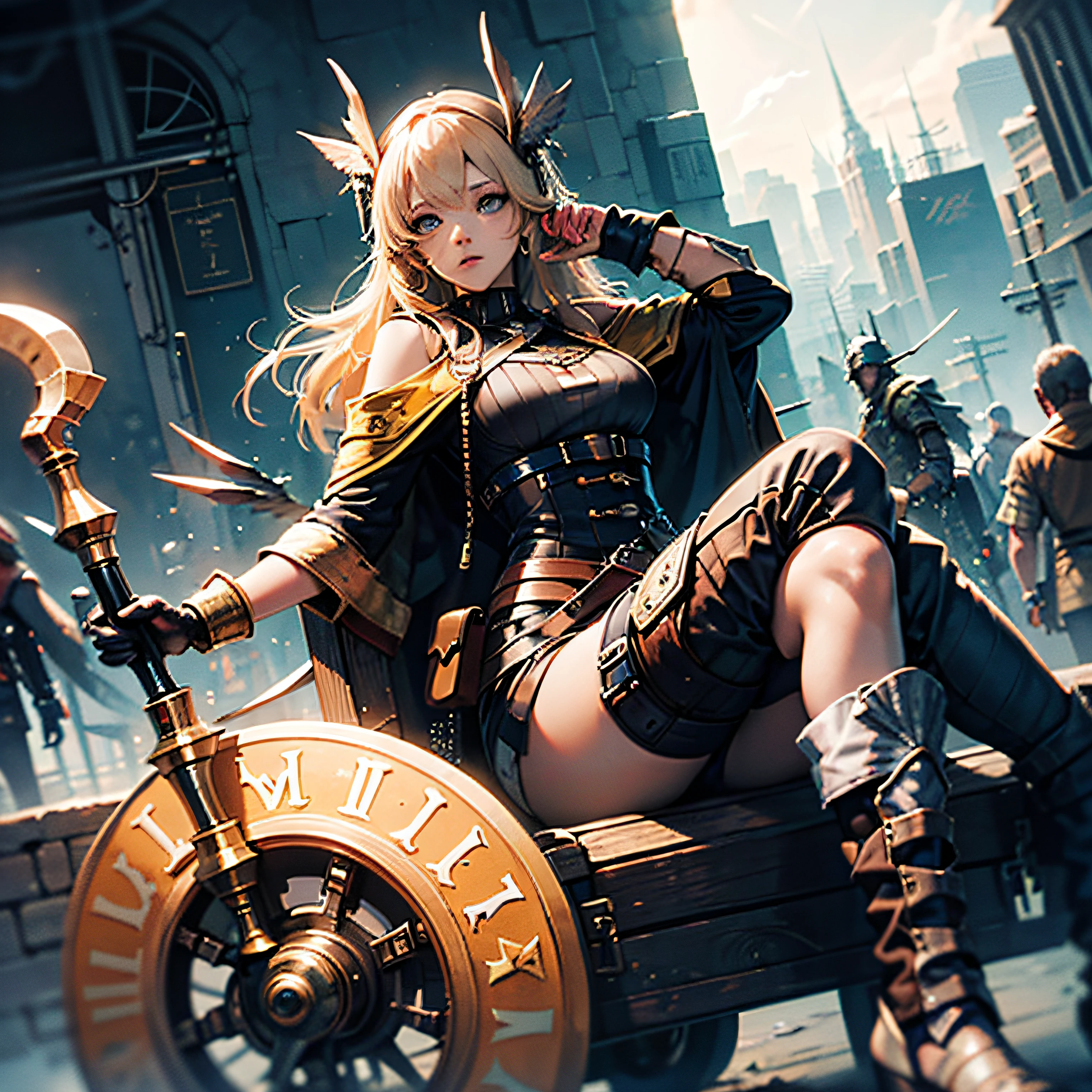 Ragnarok online, Valkyrie, RPG, MMORPG, wing, mace, wallpaper, full hd, cartoon, anime --auto