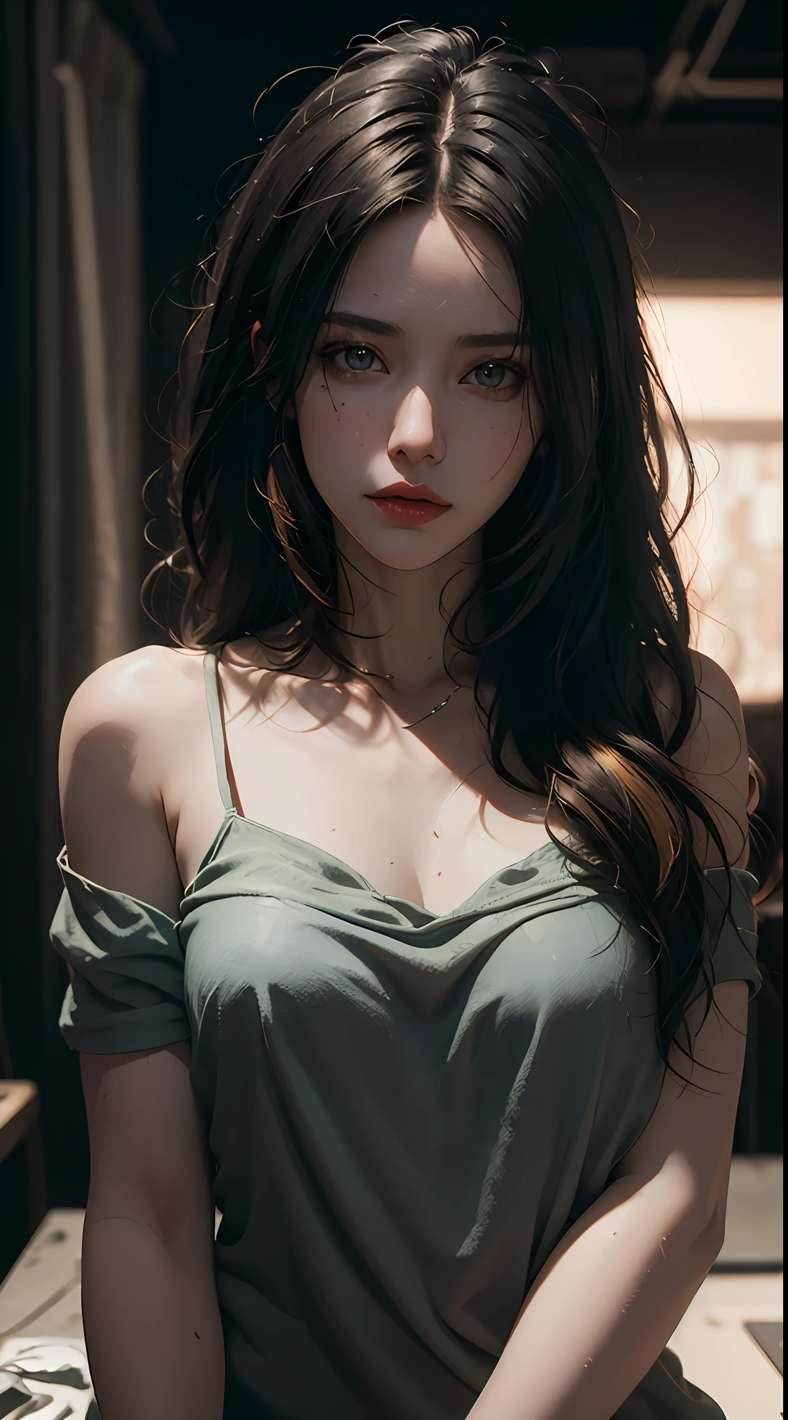 ((Best quality)), ((masterpiece)), (detailed:1.4), 3D, an image of a beautiful cyberpunk female,HDR (High Dynamic Range),Ray Tracing,NVIDIA RTX,Super-Resolution,Unreal 5,Subsurface scattering,PBR Texturing,Post-processing,Anisotropic Filtering,Depth-of-field,Maximum clarity and sharpness,Multi-layered textures,Albedo and Specular maps,Surface shading,Accurate simulation of light-material interaction,Perfect proportions,Octane Render,Two-tone lighting,Wide aperture,Low ISO,White balance,Rule of thirds,8K RAW,