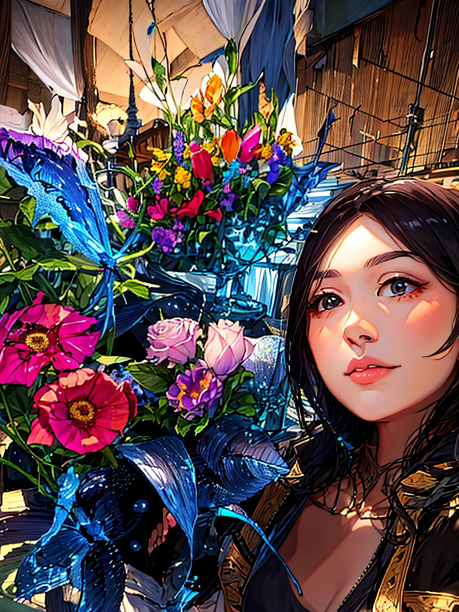 Flowers and Beauty