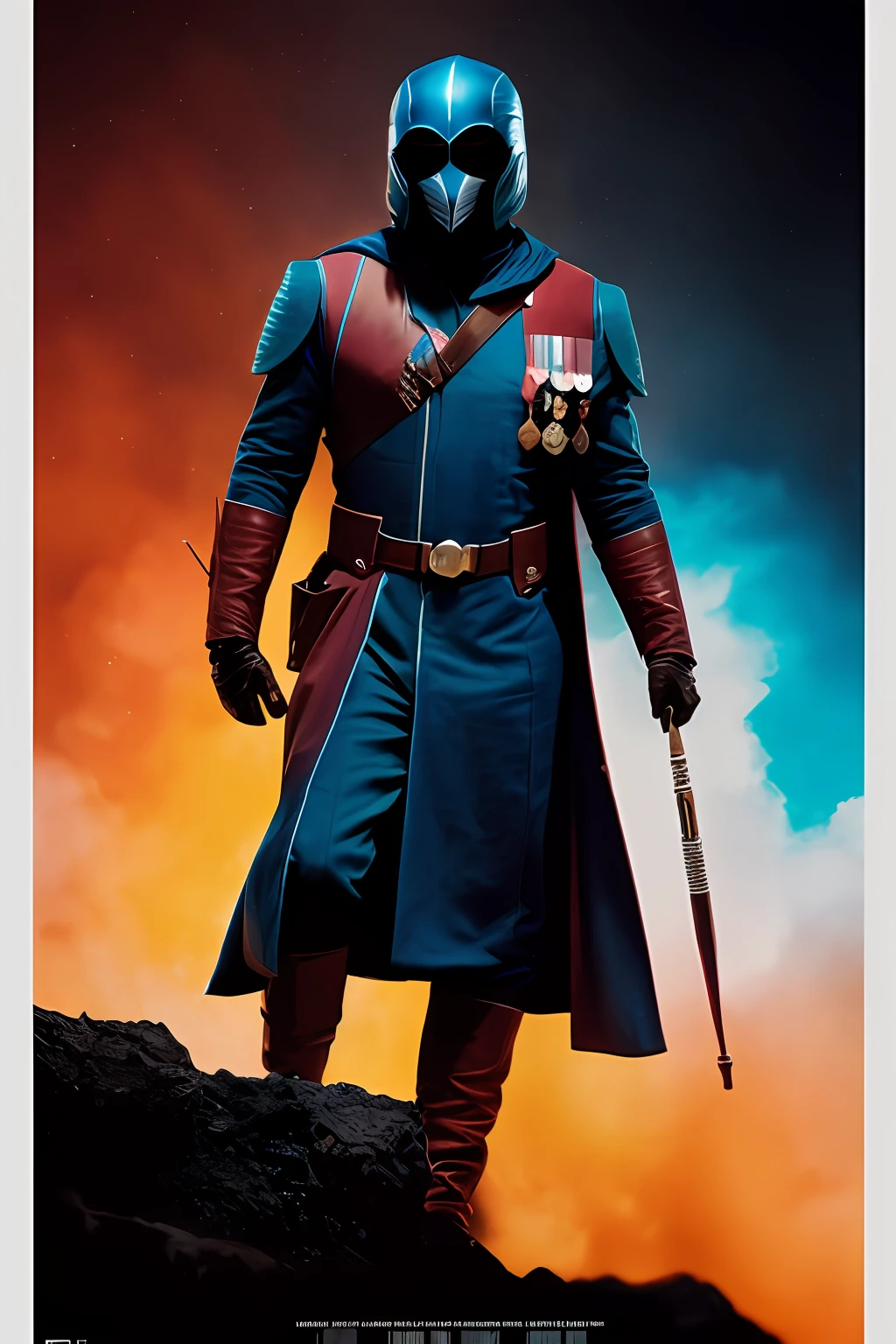 Cobra Commander, Movie Poster, Best Quality, Masterpiece, (High Detail: 1 1), Rough Face, Natural Skin, High Quality, Noise, Extra, Real Photo, PSD, Light Film Photography, Clear Focus, Contrast Lighting, Detailed Skin, High Resolution 8k, Crazy Detail, Realistic, Professional Photography, 8k UHD, DSLR, Soft Light, High Quality, Film Grain, Fujifilm XT3