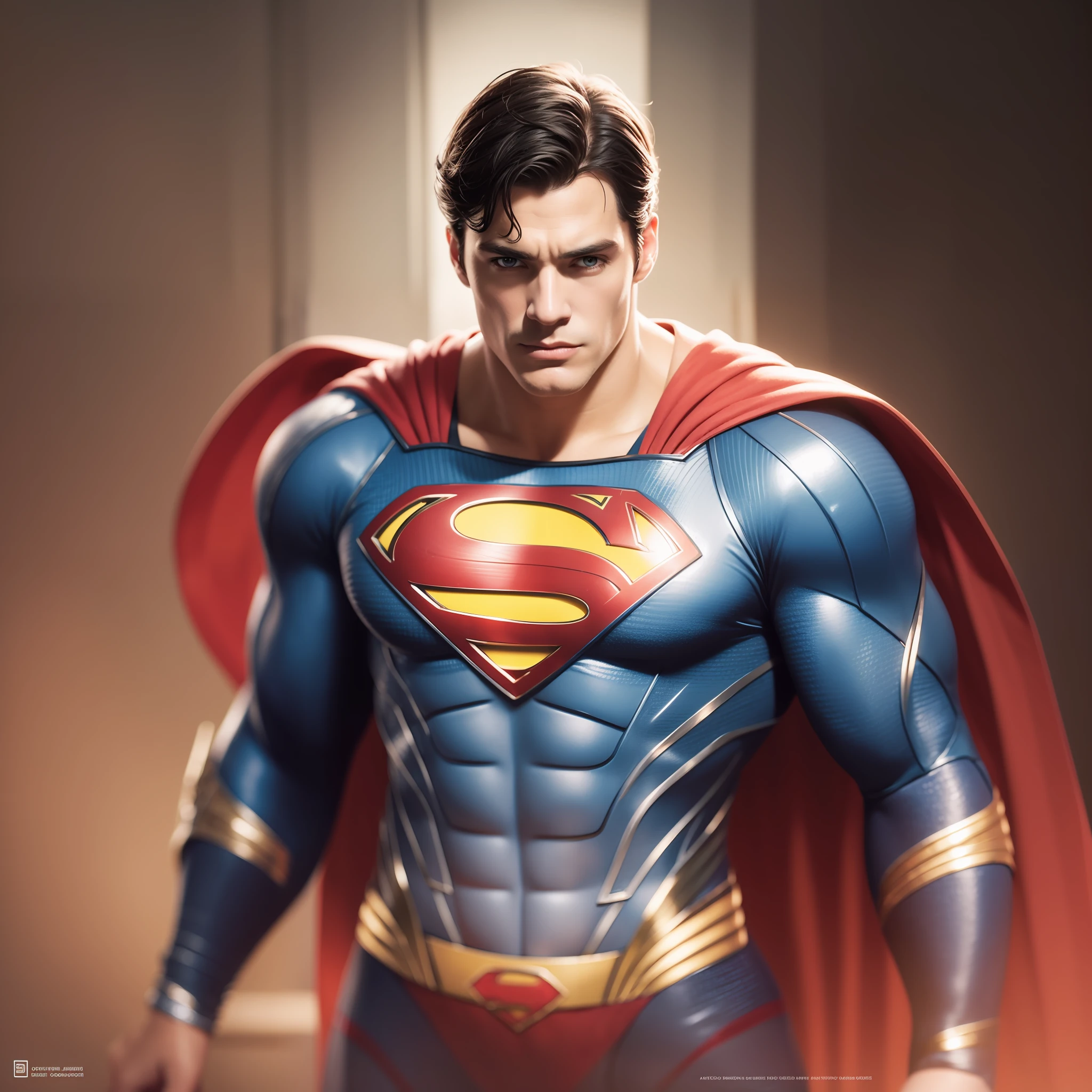 Superman. Very detailed. Digital painting, ArtStation, concept art, soft focus, sharp, illustration