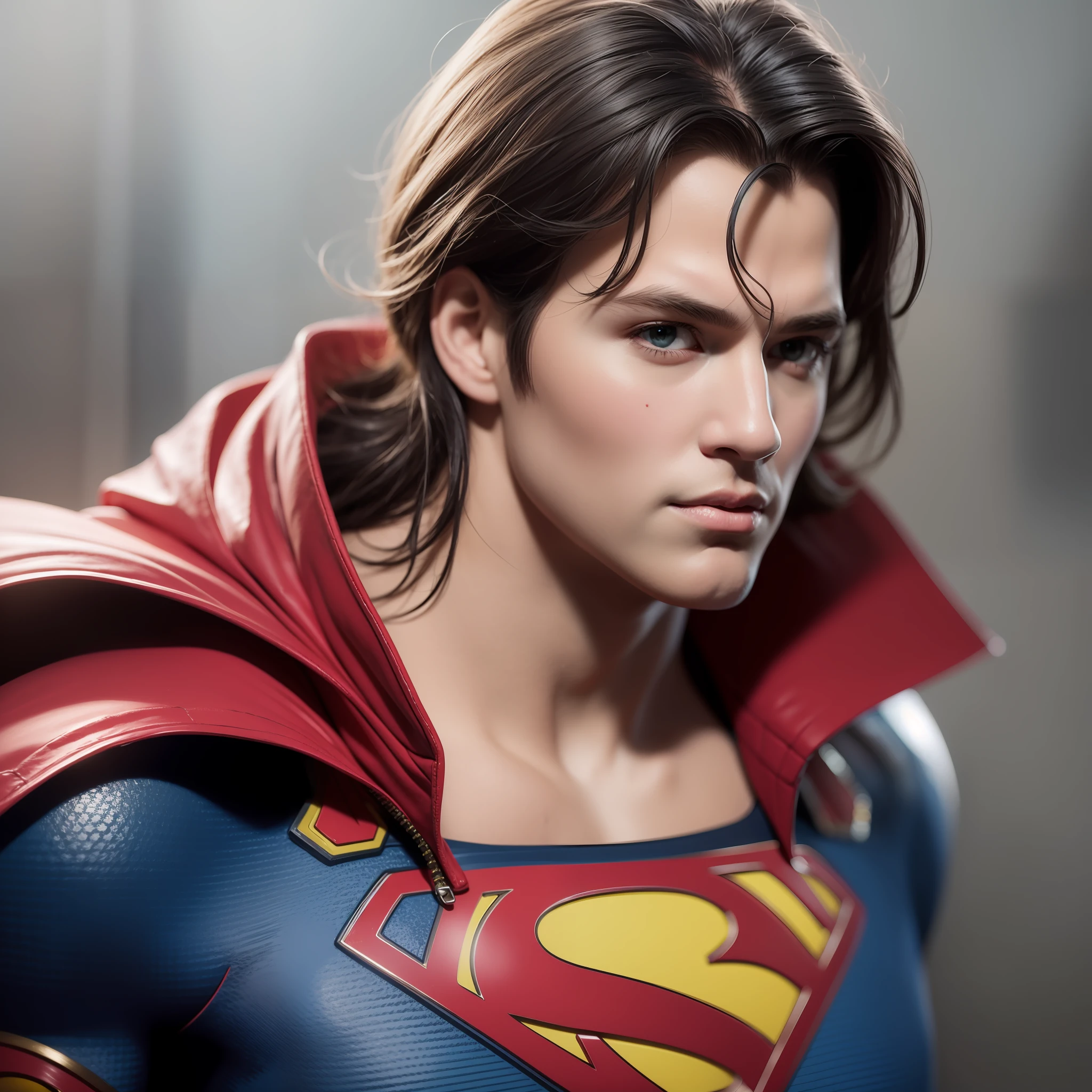 Superman. Very detailed. Digital painting, ArtStation, concept art, soft focus, sharp, illustration