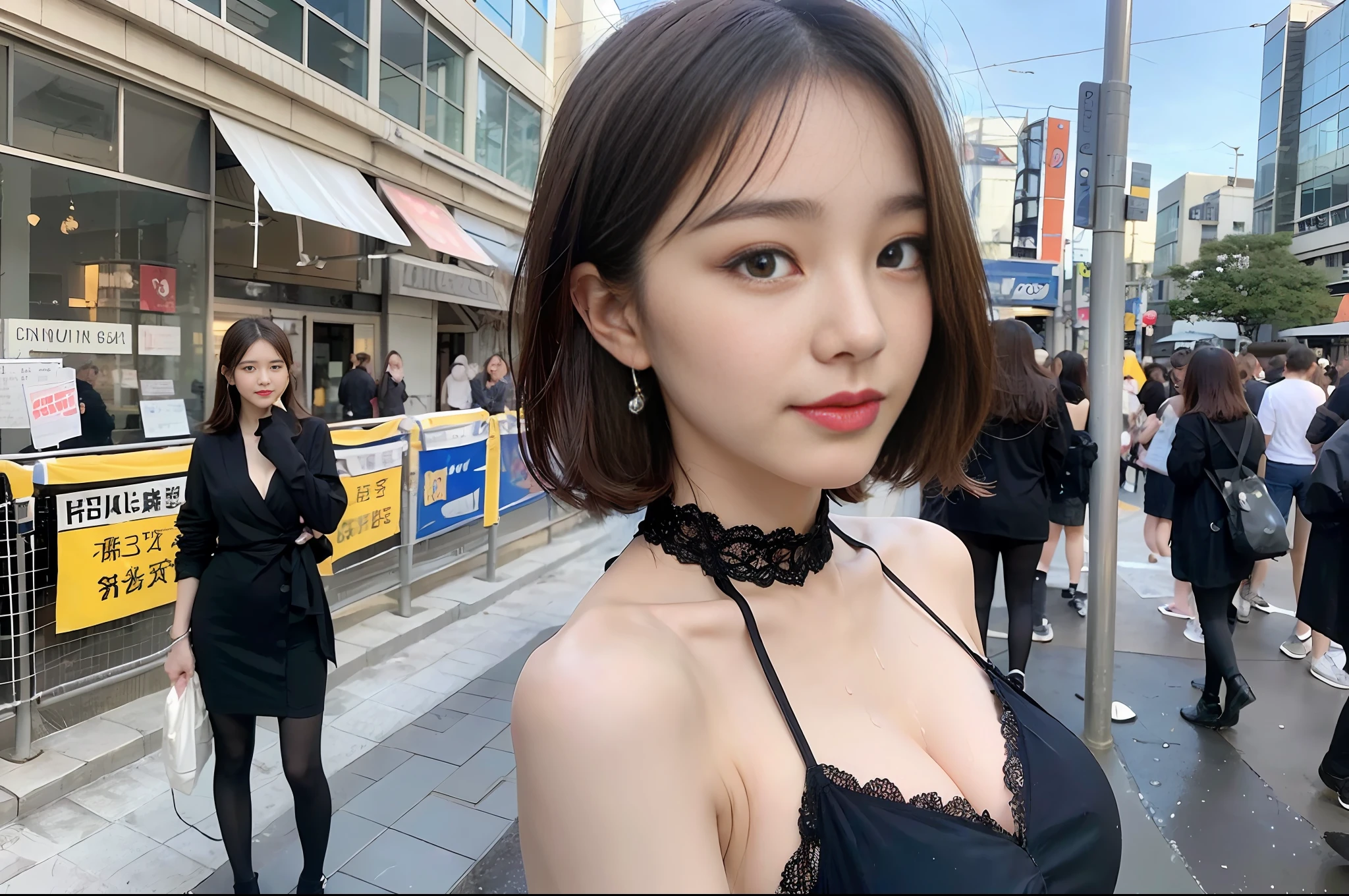(Airport:1), PM, (Doctor Gown:1), Light brown fringe shorthair, Light brown eyes, 1 girl, 20 years old, Innocent, (Photorealistic), (Complex Details:1.2),(Masterpiece, :1.3),(Best Quality:1.4), (Ultra High Definition:1.2), Ultra High Definition, (Detailed Eyes), (Detailed Facial Features), HDR, 8k Resolution, (Lens Flare:0.7), Retrospective, Busy with Inspection Report, Face Viewer,(Supermarket:1), PM, Doctor Gown, Light Brown Fringe Short Hair, Light Brown Eyes, One Girl, Innocent, (Photoreal), (Complex Details: 1.2), (Masterpiece,:1.3), (Best Quality: 1.4), (Ultra High Definition: 1.2), Ultra High Resolution, (Detailed Eyes), (Detailed Facial Features), HDR, 8k Resolution, ( Lens flare: 0.7), turn around, busy with inspection report, face viewer, drshe, woman posing on street corner in blazer uniform, top quality, girl 1 person, big breasts, sun, bright, blurred background, bokeh, outdoor, (street: 0.8), (people, crowd: 1), dress (cropped with lace): 1.5, sleeveless dress, light blue clothes, light blue high neck dressA: 1.2, Blue Dress: 1.5), Gorgeous (Layered Hair, Forehead: 1.2), Sky with Beautiful Details, Earrings, (Dynamic Pose: 1.2), (Upper Body: 0.8), Soft Lighting, Wind, Glossy Skin, Smile, Top Quality, Masterpiece, 1 Girl, Beautiful Face, (Photographic Photos: 1.3), Rim Lighting, (High Detail Skin: 1.2), 8K UHD, DSLR, High Quality, High Resolution, 4K, 8K, Bokeh, Absurdity, Best Ratio Four Fingers and One Thumb, (Real:1.3), Cute One Girl, Wearing Black Formal Blazer, Middle Breast, Short Skirt,8k, RAW Photo, (Best Quality, Masterpiece, Intricate Details: 1.4), (Realistic, Photorealistic: 1.3), Pretty Woman Alone in the Bathroom. ((Pretty woman like Japan's idol)). 15 years old. (Shower water all over the body). ((The whole body is wet and dripping droplets: 1.5)). Hands folded behind the back. (BDSM, slave), (from the top of the camisole to the top and bottom of the chest are tied with ropes:1.5). (rope presses on chest: 1.8). (sheer camisole with thin f