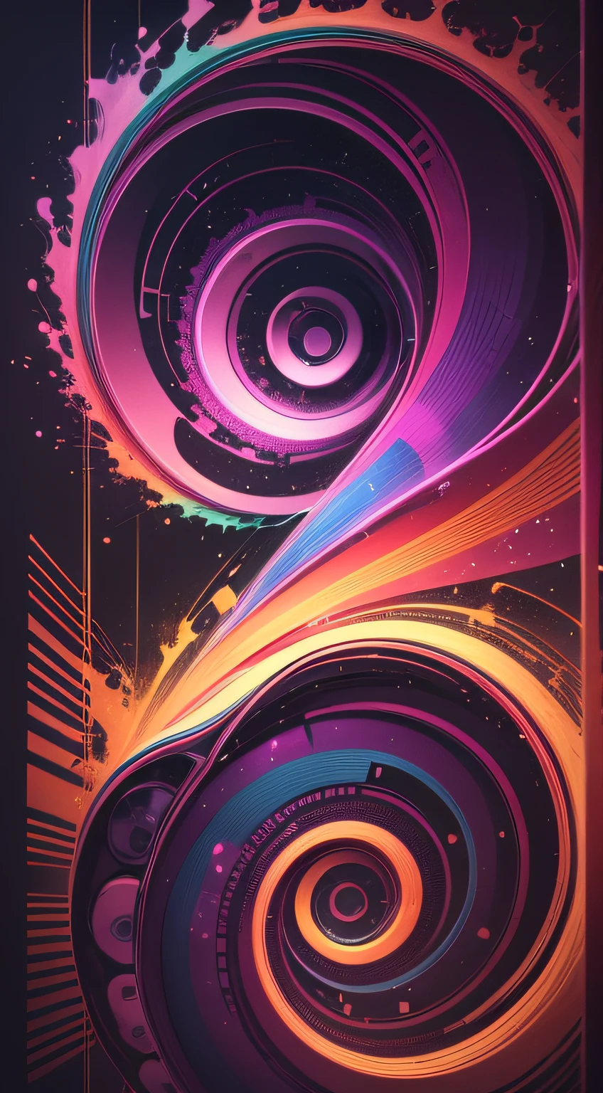 glow abstract
