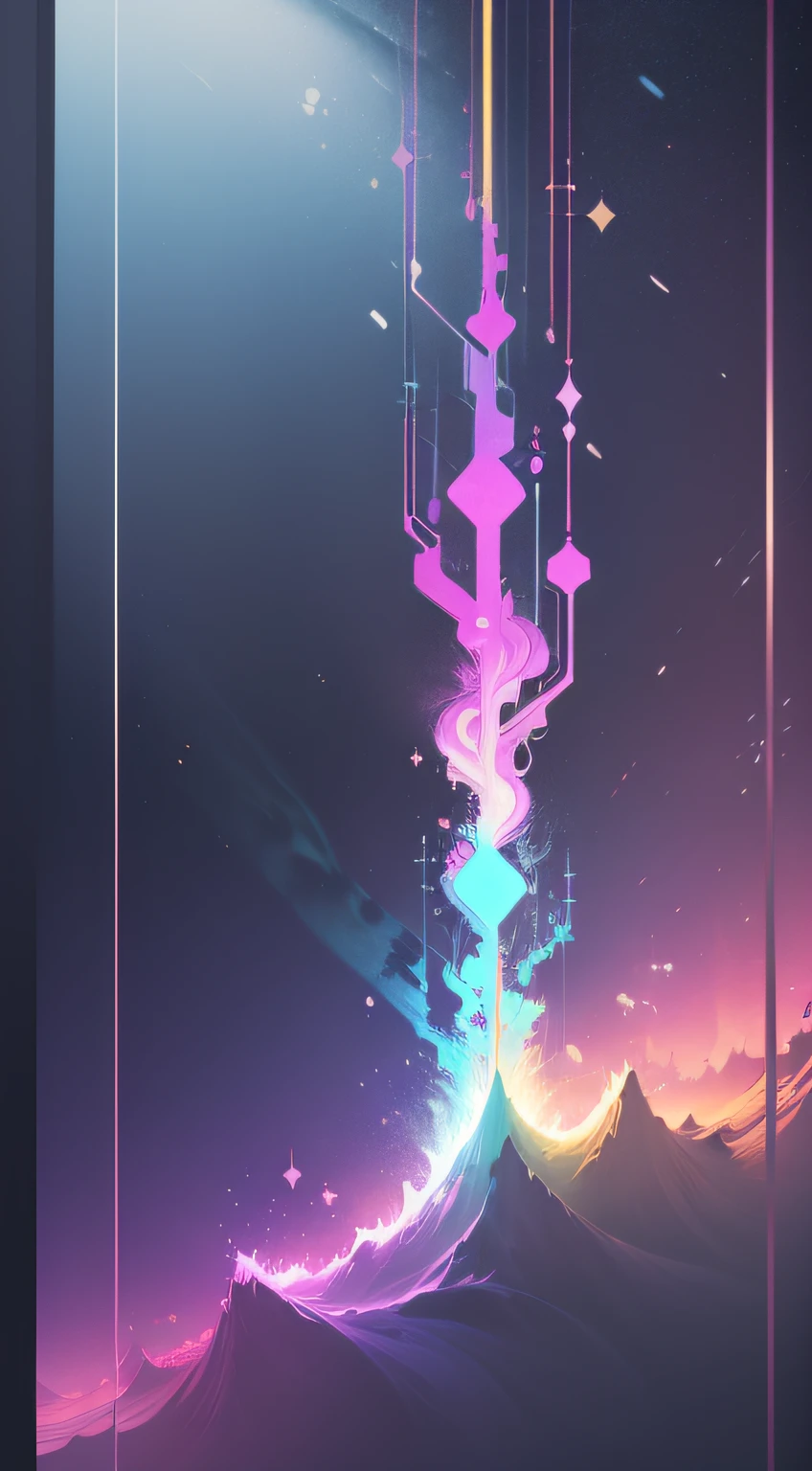 glow abstract
