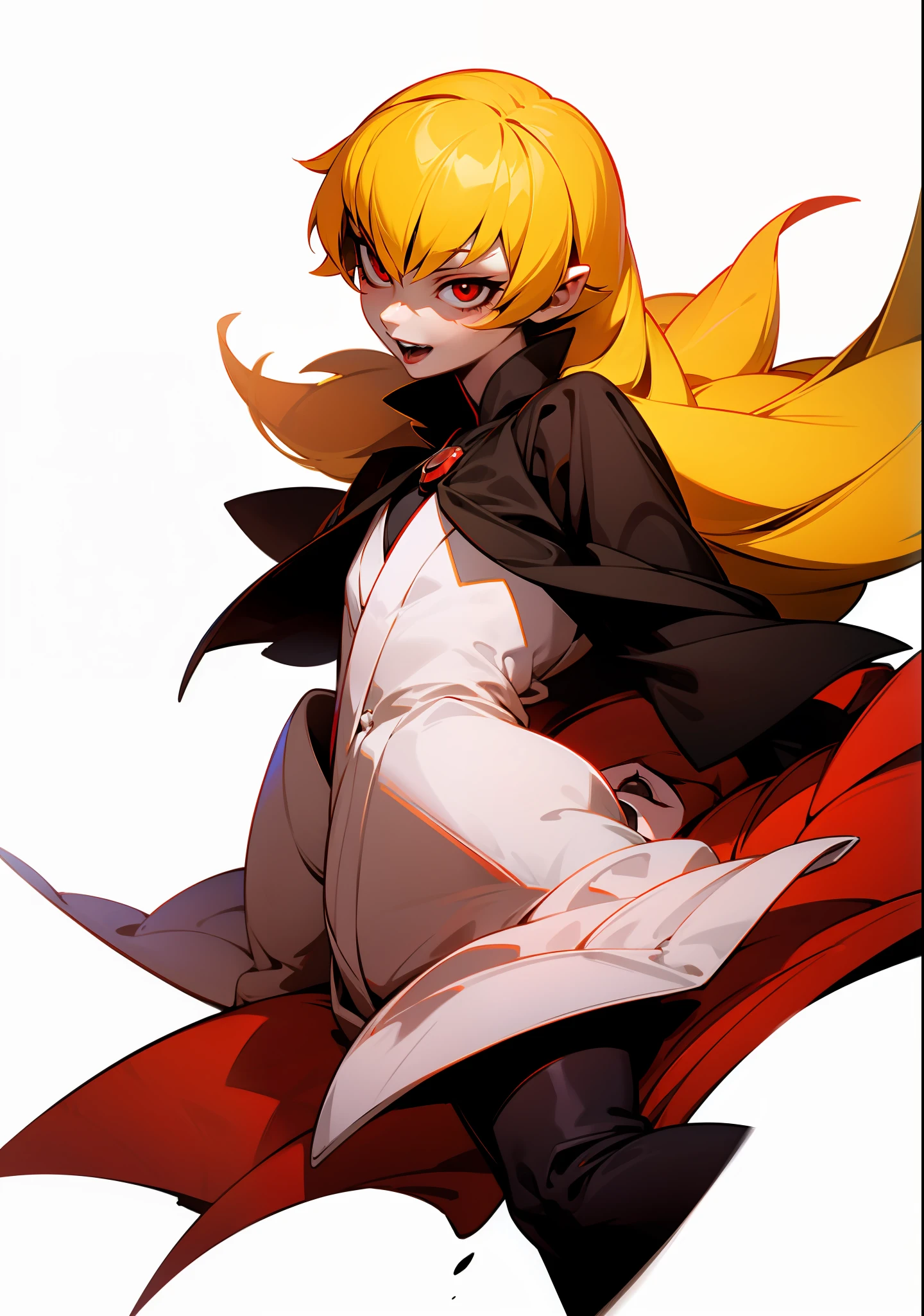 Oshino Shinobu, vampire, half body