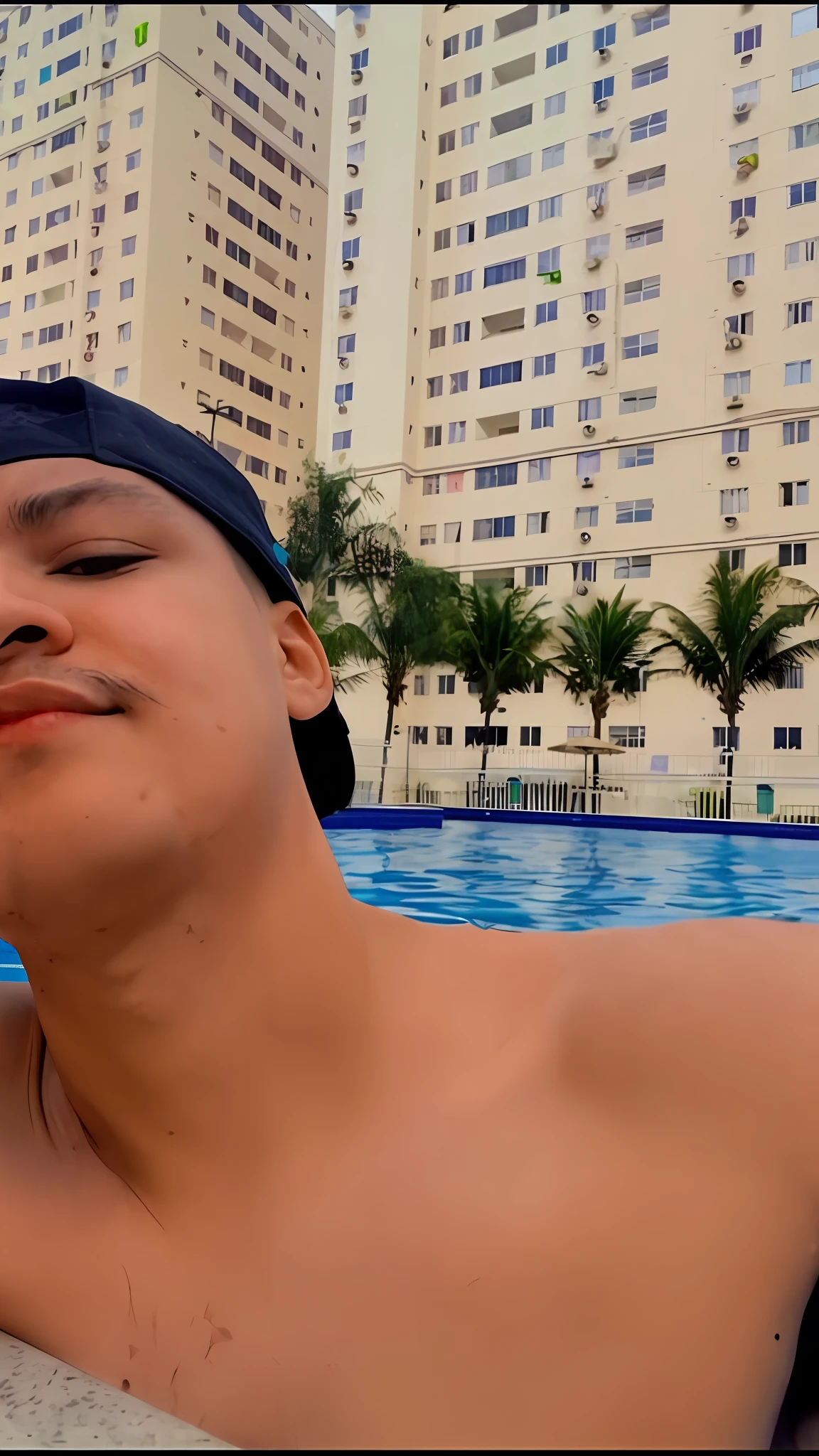 4K, 8K UHD, Pool, Muscular Body