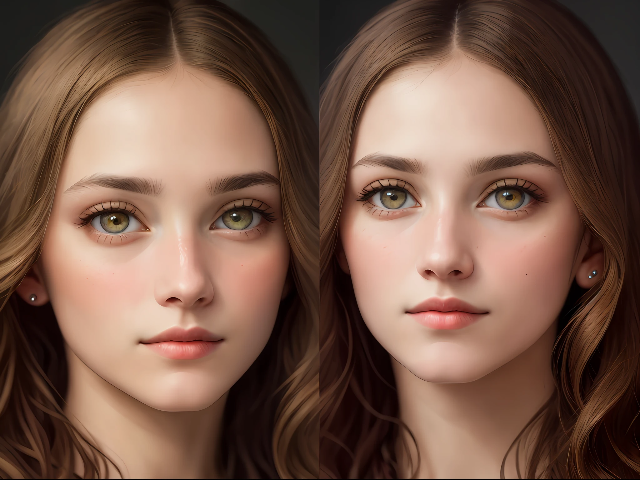 oil painting by Leonardo da Vinci, realistic photography, closeup face of Jennifer Lopes with white and messy hair, her eyes are sweet and vibrant, her face is symmetrical, silky peach skin, soft torch luminosity on the face by REMBRADT, Adobe Illustration, Trending on Artstation, 8K, hd, cinematic, masterpiece, magnificent art, best quality