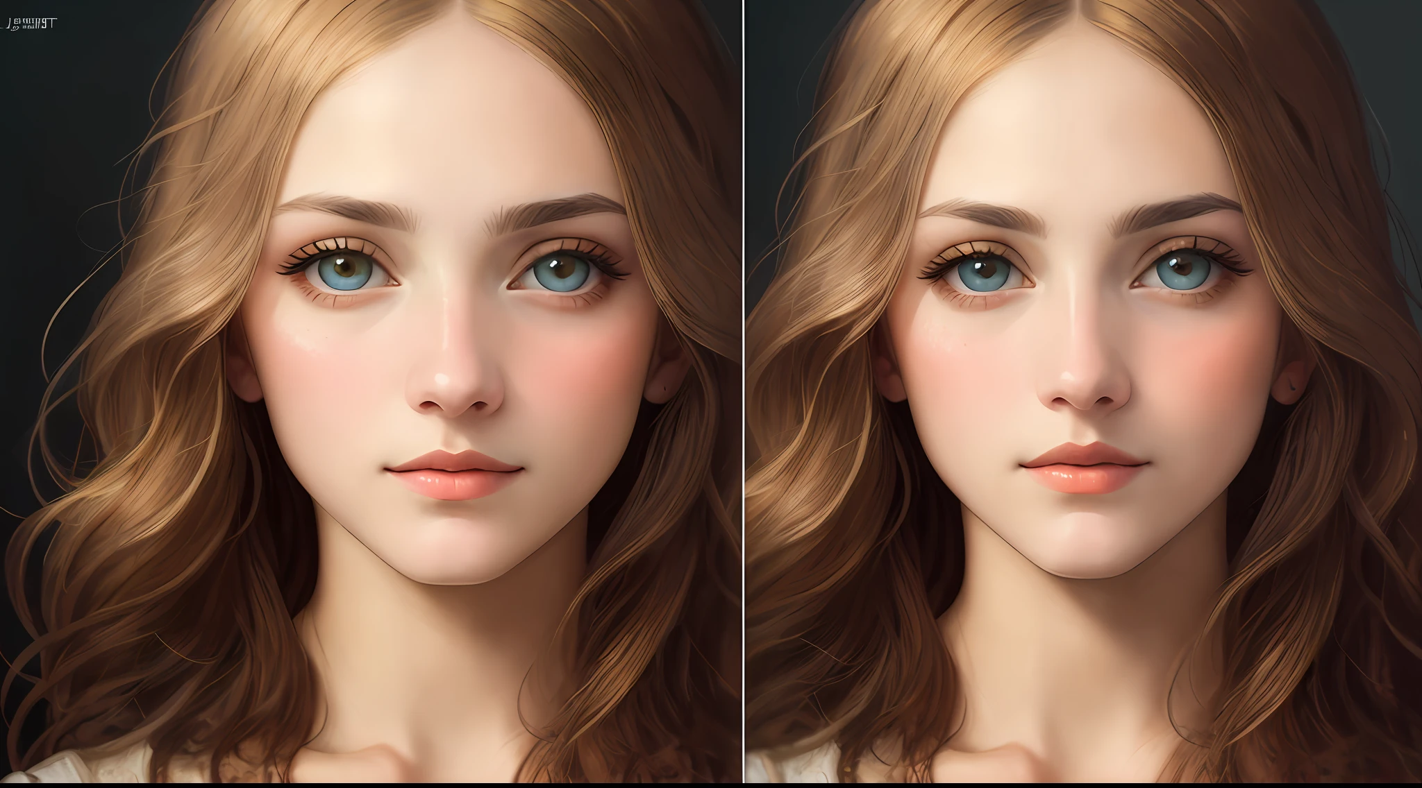 oil painting by Leonardo da Vinci, realistic photography, closeup face of Jennifer Lopes with white and messy hair, her eyes are sweet and vibrant, her face is symmetrical, silky peach skin, soft torch luminosity on the face by REMBRADT, Adobe Illustration, Trending on Artstation, 8K, hd, cinematic, masterpiece, magnificent art, best quality