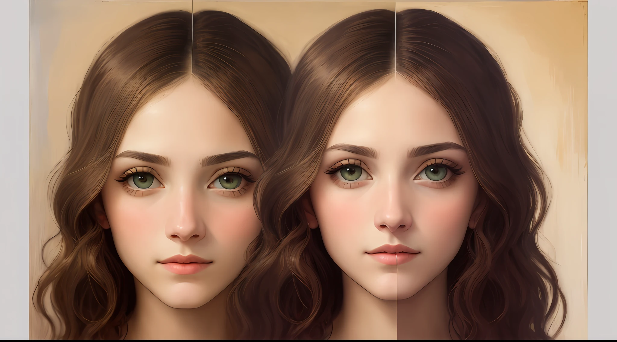 oil painting by Leonardo da Vinci, realistic photography, closeup face of Jennifer Lopes with white and messy hair, her eyes are sweet and vibrant, her face is symmetrical, silky peach skin, soft torch luminosity on the face by REMBRADT, Adobe Illustration, Trending on Artstation, 8K, hd, cinematic, masterpiece, magnificent art, best quality