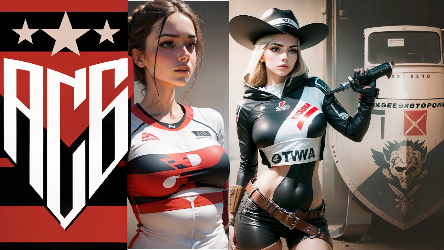A new version of the Logos and women, making it even more perfect with a different background --auto