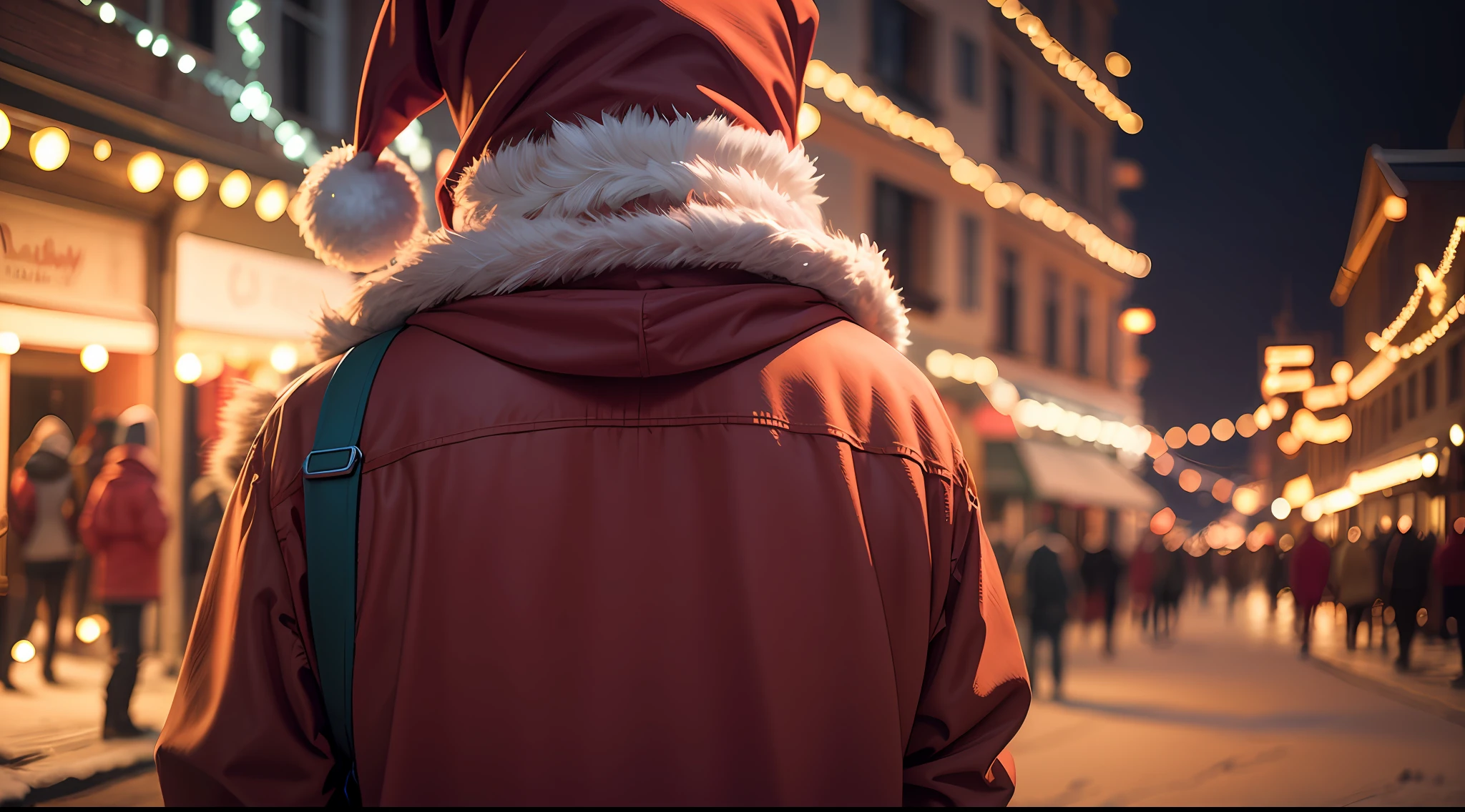 Background image Christmas Lights
