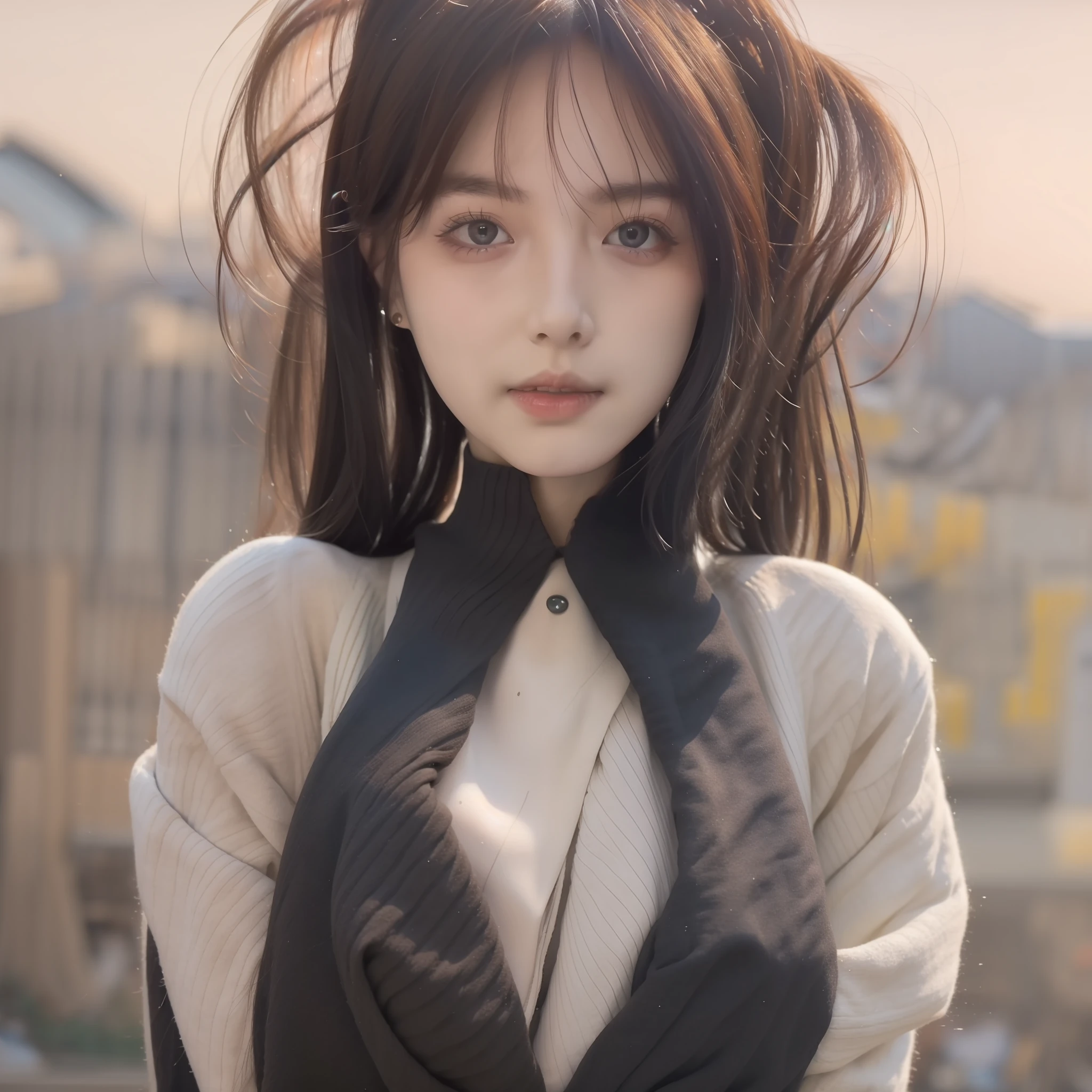 1 Girl, Beautiful Eyes and Face Details, Masterpiece, Best Quality, Close-up, Upper Body, Looking at the Viewer, full body