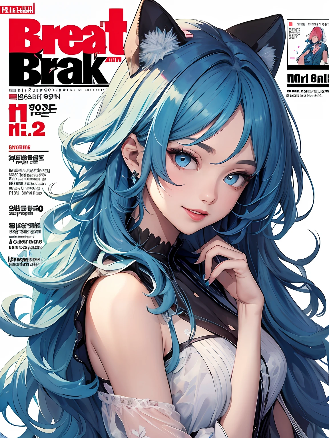 Article, Super Detail, Masterpiece, Top Quality, Break, Official Art, (Beautiful and Aesthetic: 1.2), (Watercolor: Mid), Break, Beautiful Girl, (Cute: 1.3), 18 years old, Break, Colorful Hair, (Light Blue and Blue Magic Hair: 1.2), (Fractal Art 1.3), Break, Lustrous Skin, Break, Blue Eyes, Idol, Hallyu, Blackpink Lisa, Korea, Popular Idol, break, smile, break, dance, break, middle hair, break, magazine cover, break, blue lipstick, break,