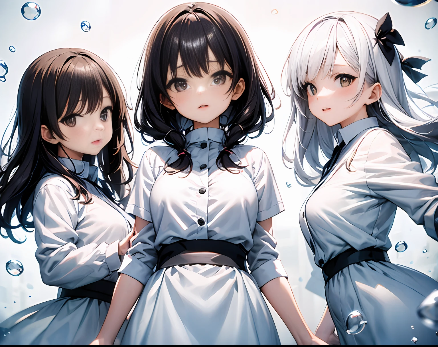 [(Sky background: 1.5),::5], double exposure, bubble,
mid-shot,
//
[(White background:1.4),::10],
//
girls, cute,