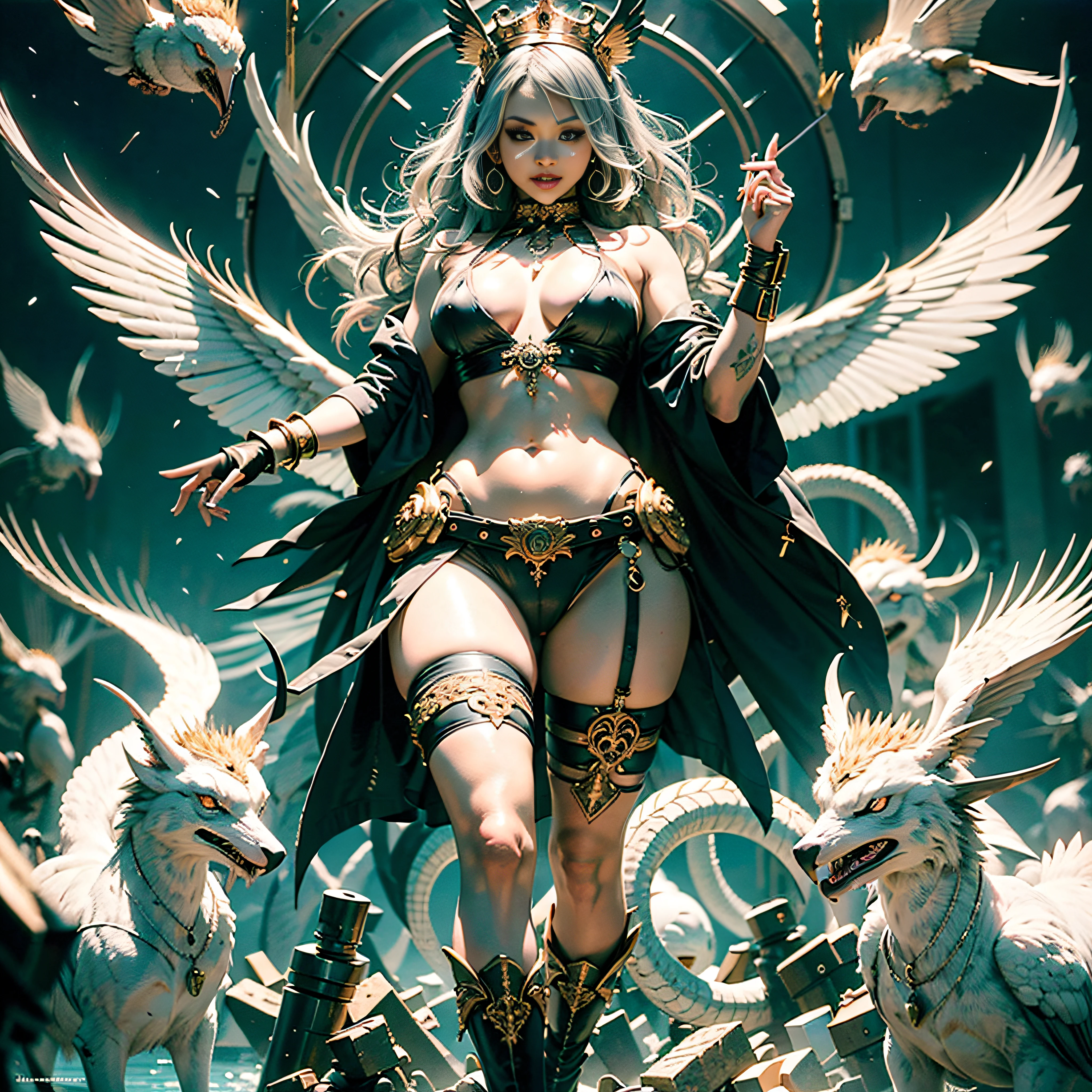 Torus Outdoor Nature "Seed of Life" Forest Natural Queen Native dazzling Valkyrie-wings key chains "Heavy Metal" fire-follets fairy pixie sprite conceptual safe female glamorous aesthetic walking slow down playing guitar:1.37 Cosplay "Nicki Minaj":1.37 "Rihanna":1.37 "Beyoncé":1.37 aristocratic jacket 38years symmetrical athlete oiling hairstyles obvious varied bangs opal ecstatic:1.1 faces:1.3 cheekbones embarrassed cheekbones lazuli water drop between eyes hairs Beautiful:1.37 brown eyes pupils black iris turquoise sapphires pearls open mouth teeth smiling jacket fixed eccentric cape levitating shoulders-off:1.1 white shirts lace clavicles papillotes hand-thumb-4fingers sideboob varied breasts1.37 pointed:1.3 satin sideboob felt bikini:1.3 corait:1.3 navy thick leathers skirt:1.37 matching silks loose swinging spinels navel:1.3 revealing pubic scarlet pubis-hairy obvious underwear:1.2 waist chastity-belt:1.3 silver ornate padlock Gold thighs legs garters bulky stainless steel boots Gothic ornate onyx equirectangular 360 monastery marble ruby background:1.3 DoF mannequins lantern dressed richly decorated armor:1.3 "Chivalrous" dramatic chrome metallic flat bands fathoms brass fullbodye Lily rune ornate emerald plasma embroidered glyphs Tourmaline wood engravings lava magic invoking incandescent delicate snake Crystalline familiar robot Mecha (EOS R6 135mm 1/1250s f/2.8 ISO400) Mech Mechanized flowering Quetzalcoatl adaptable volumetric luminescence saturated:1.37 ultra:1.37 pro-photorealistic:1.37 optimal qualities:1.37 details:1.37 accurate:1.37 DSLRs resolutions 3dcg max:1.37 improved gradings:1.37 Octanes rendered UHD XT3 16K DSLR HDR UnrealEngine5 depths analog shadows:1.3 CGSCOSITY pet chef-d':1.37 "Bruce Weber girls" multi raw:1.37 nsfw:1.37 etc.
