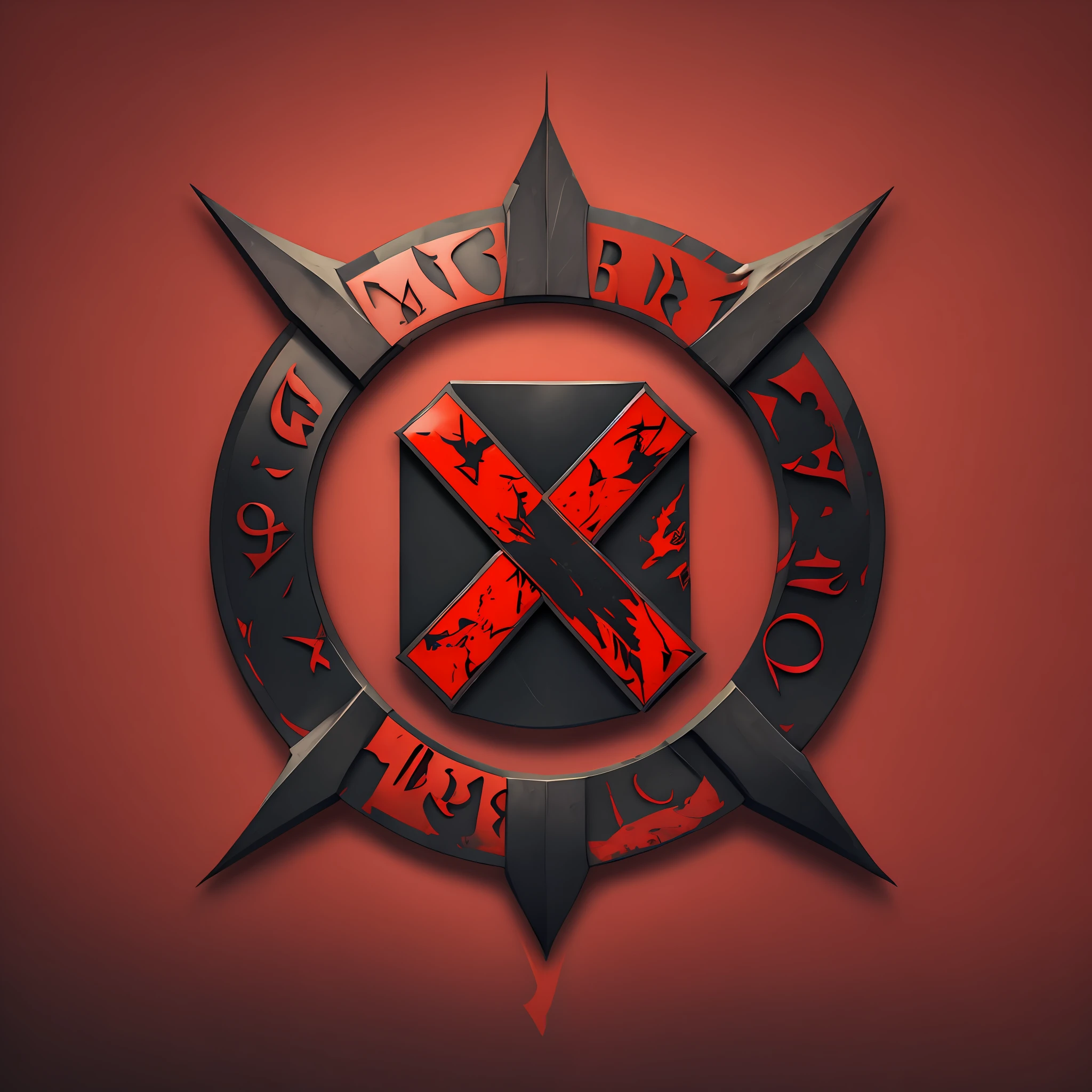 "Logo with the letters SL with a beautiful, simple font of red and black color" --auto