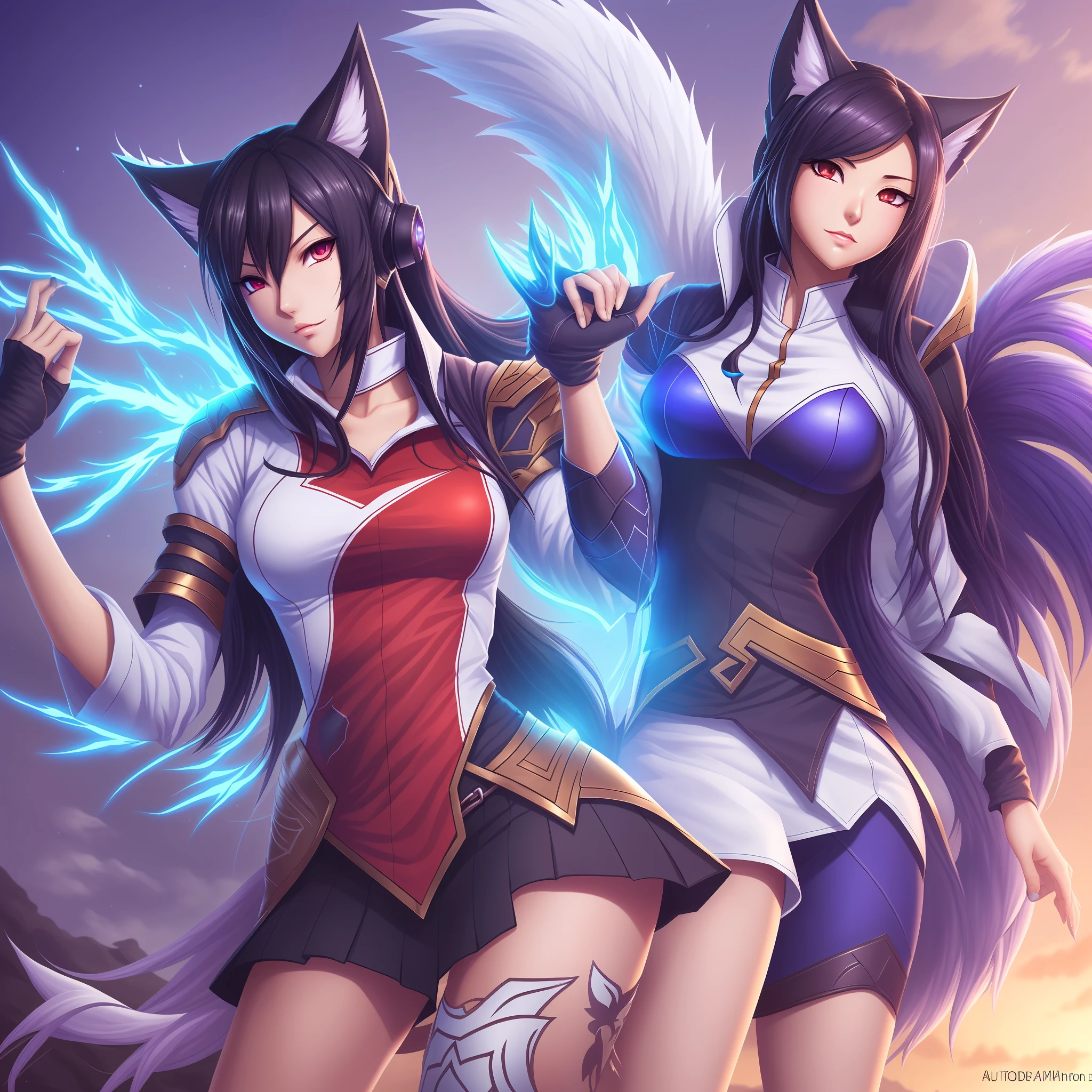 Ahri, akali --auto