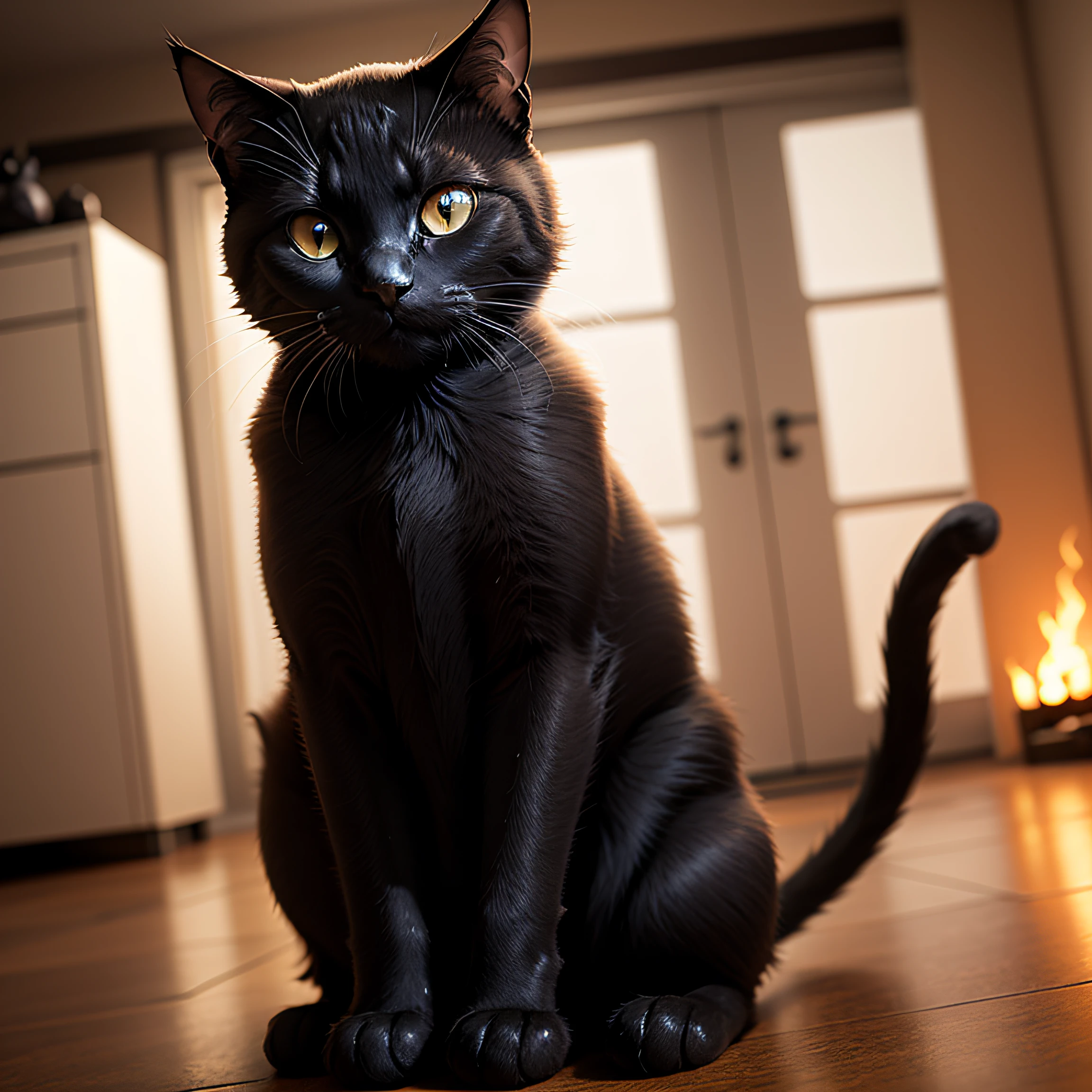 black cat