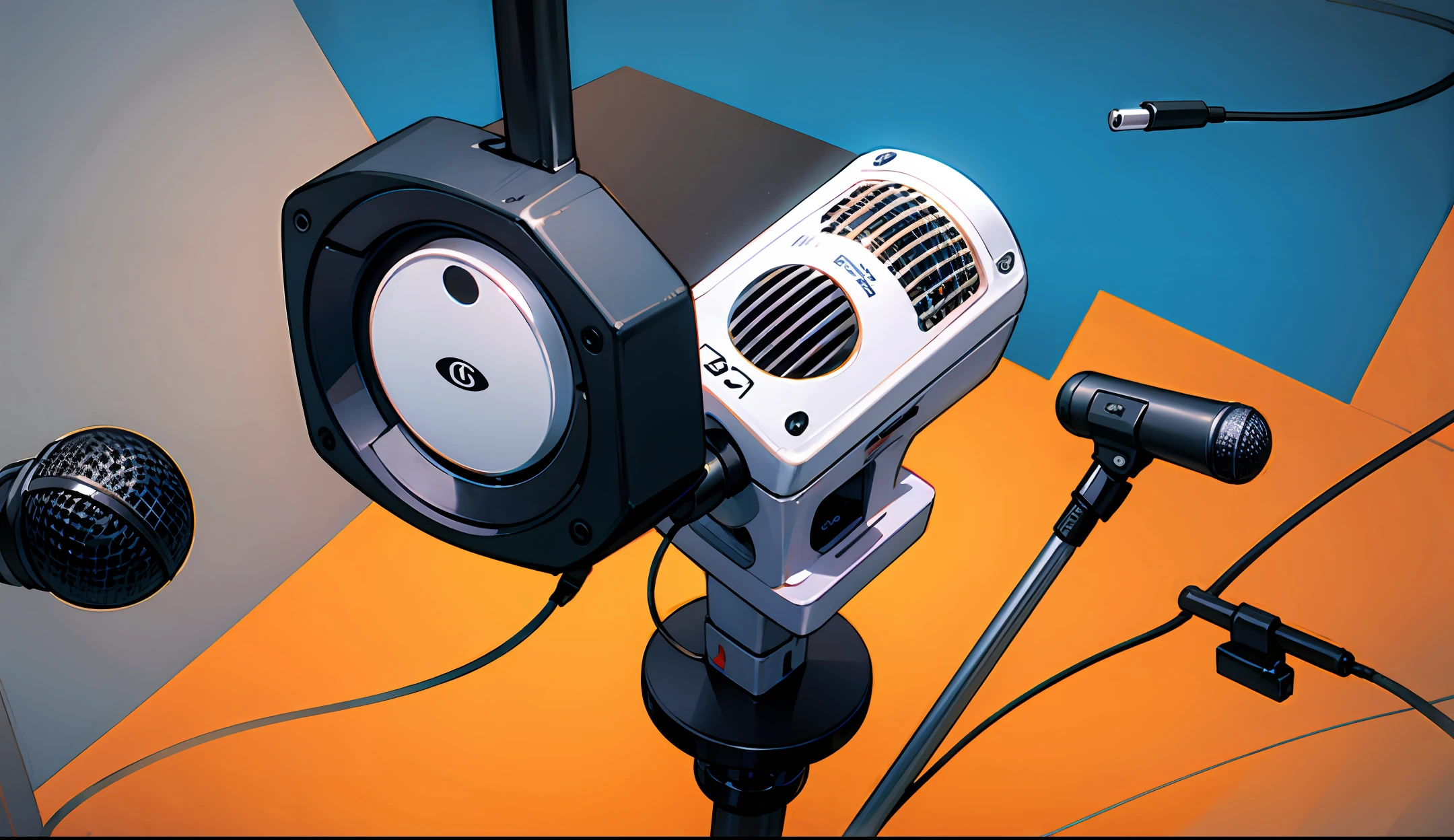 Podcast microphone