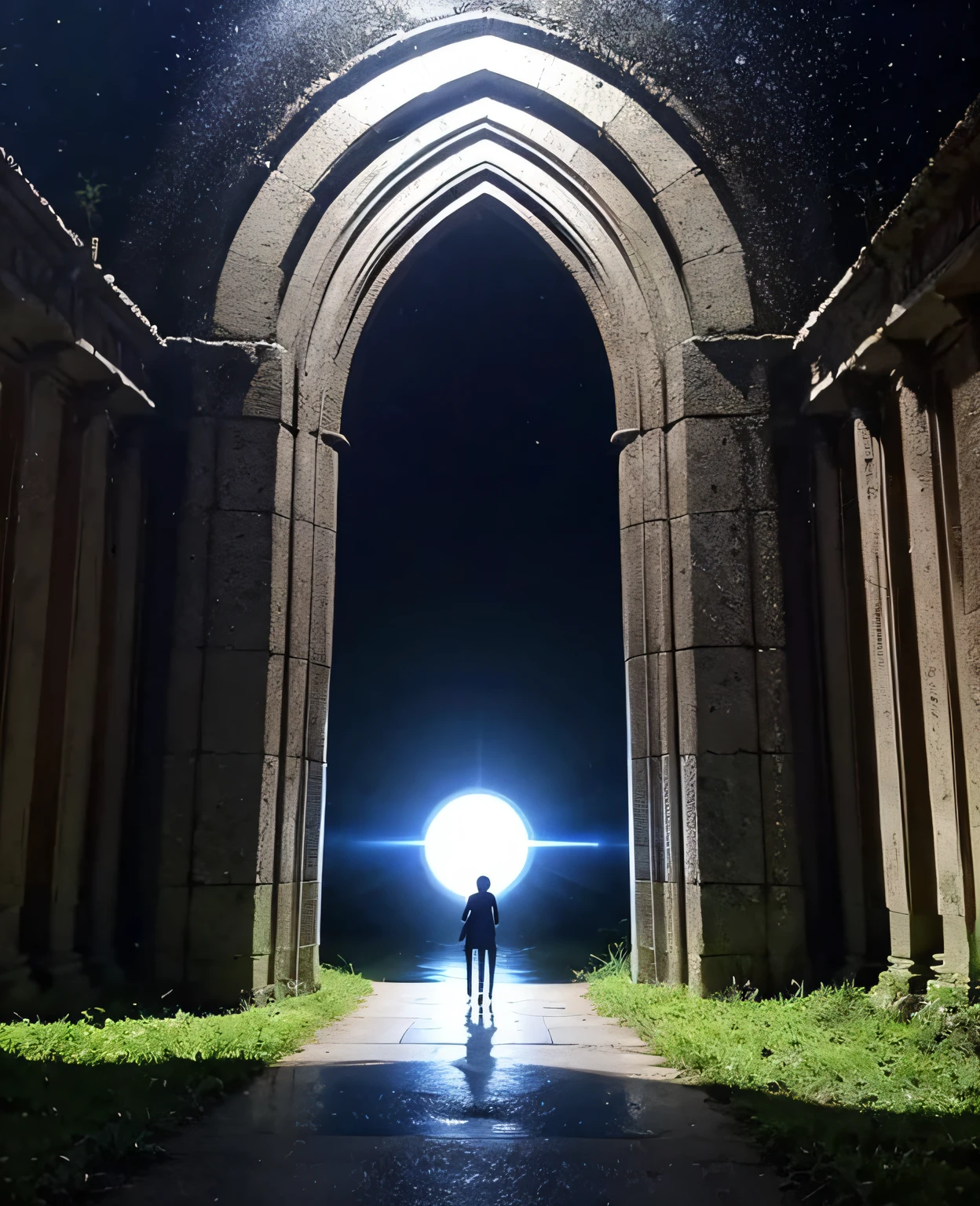 portal for multiverse opening, best quality, png, end of the world
