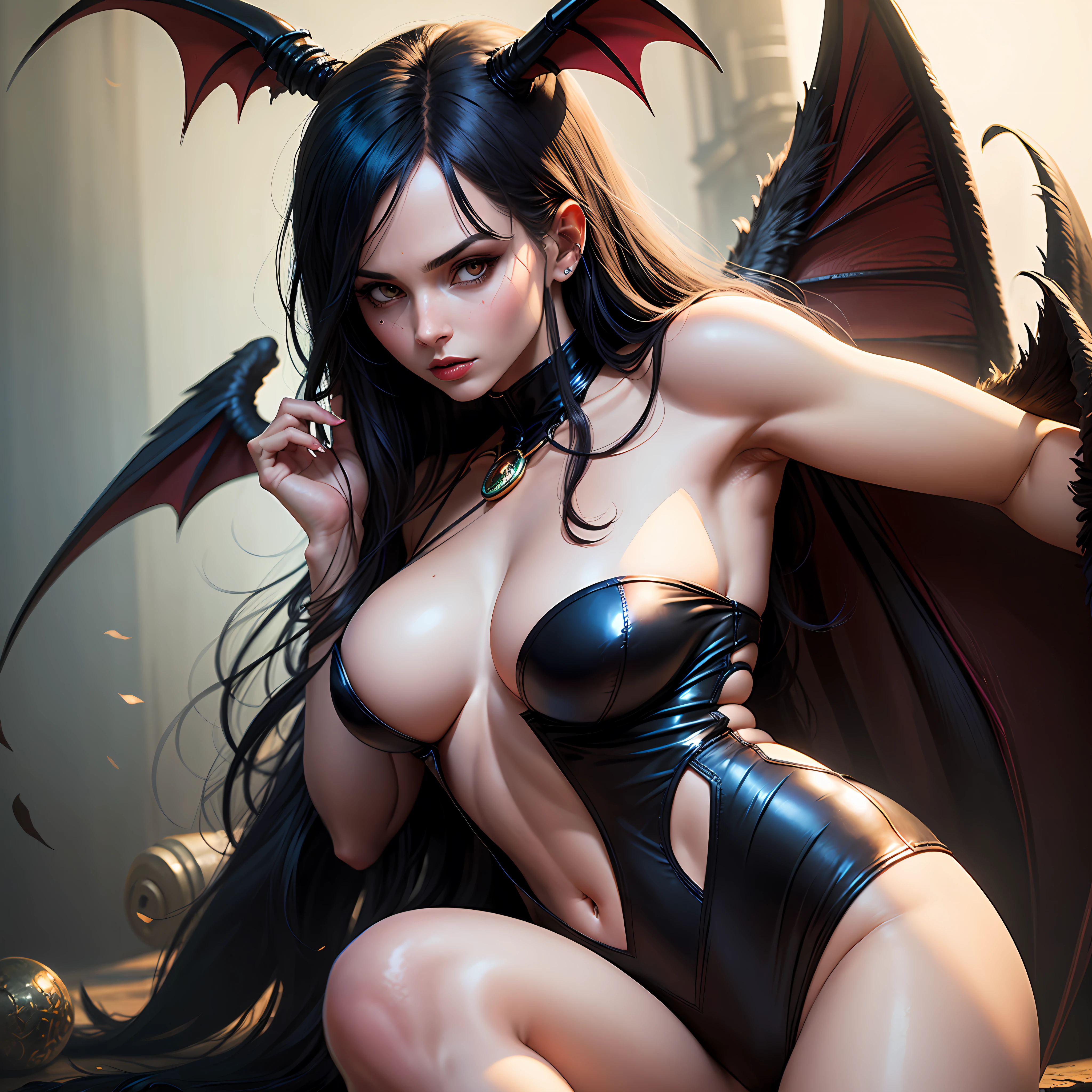 A mix of morrigan and Jessica rabit --auto