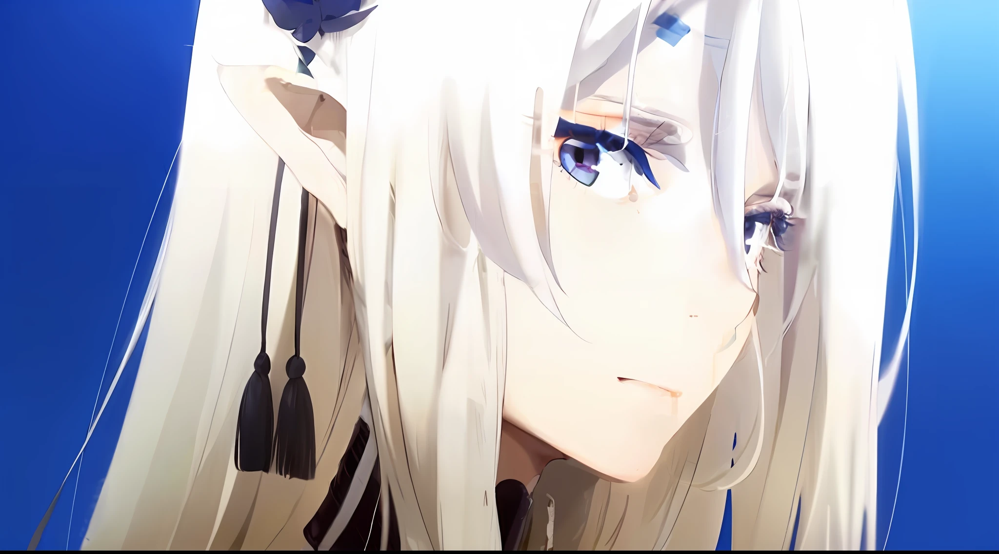 Change hair color to black