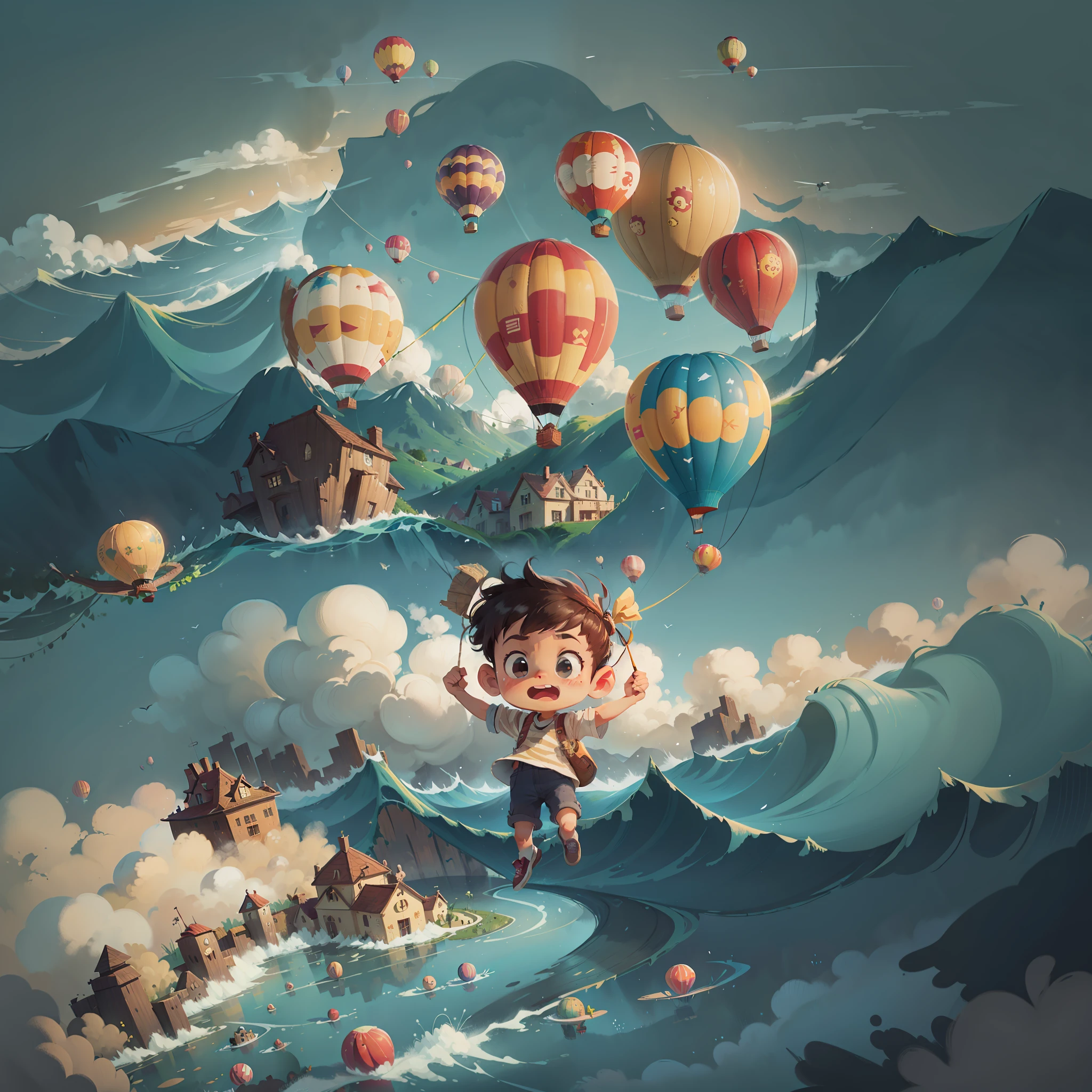 remake the hot air balloon]
