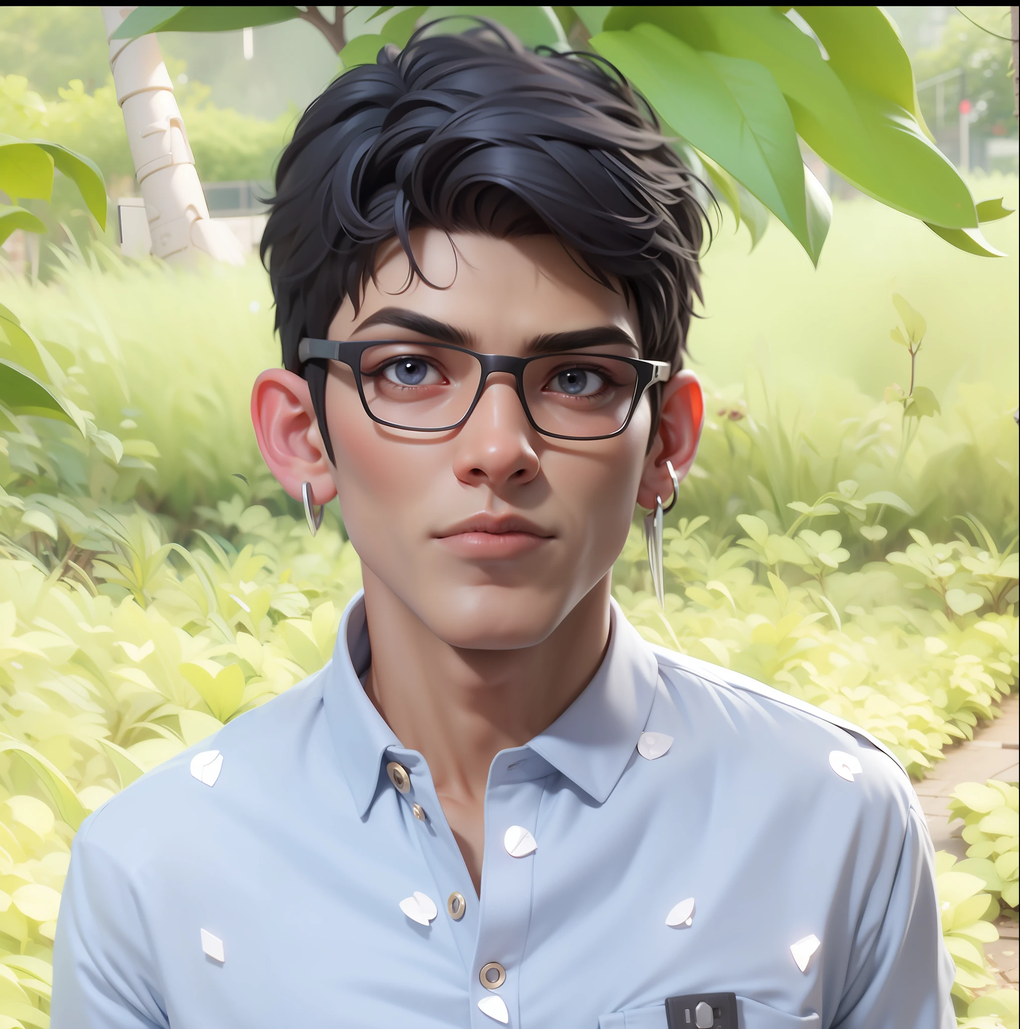 Change background cyberpunk handsome boy, realistic face,